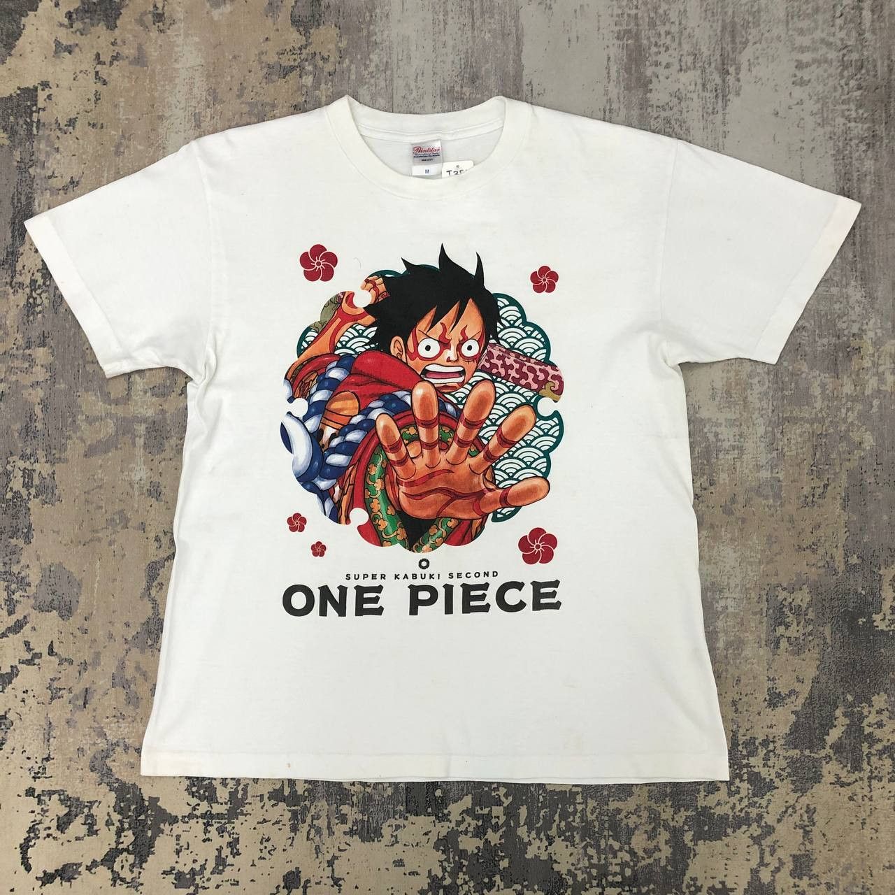 Anime T256 ONE PIECE SUPER KABUKI SECOND GEAR TEE Size US M / EU 48-50 / 2 - 1 Thumbnail