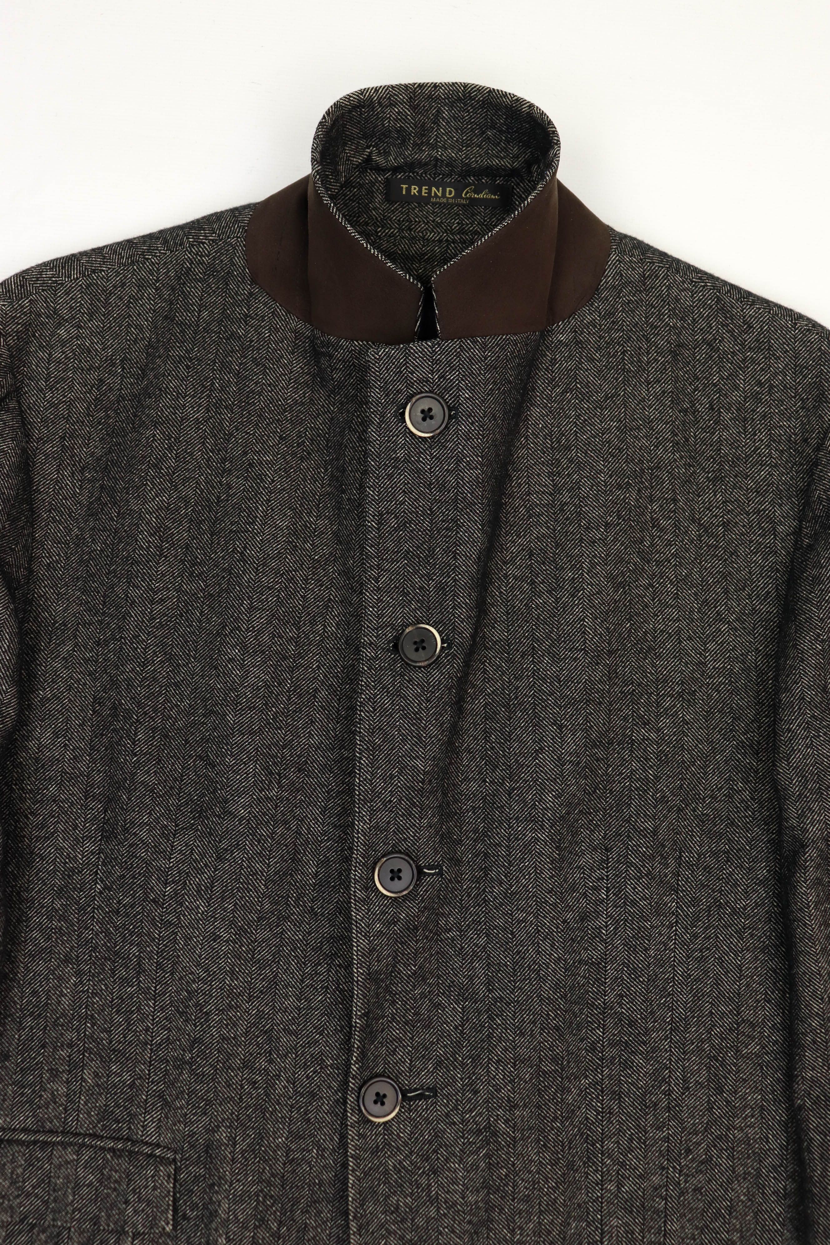 Corneliani Corneliani Trend Herringbone Wool Sport Coat Blazer Jacket Size US M / EU 48-50 / 2 - 5 Thumbnail