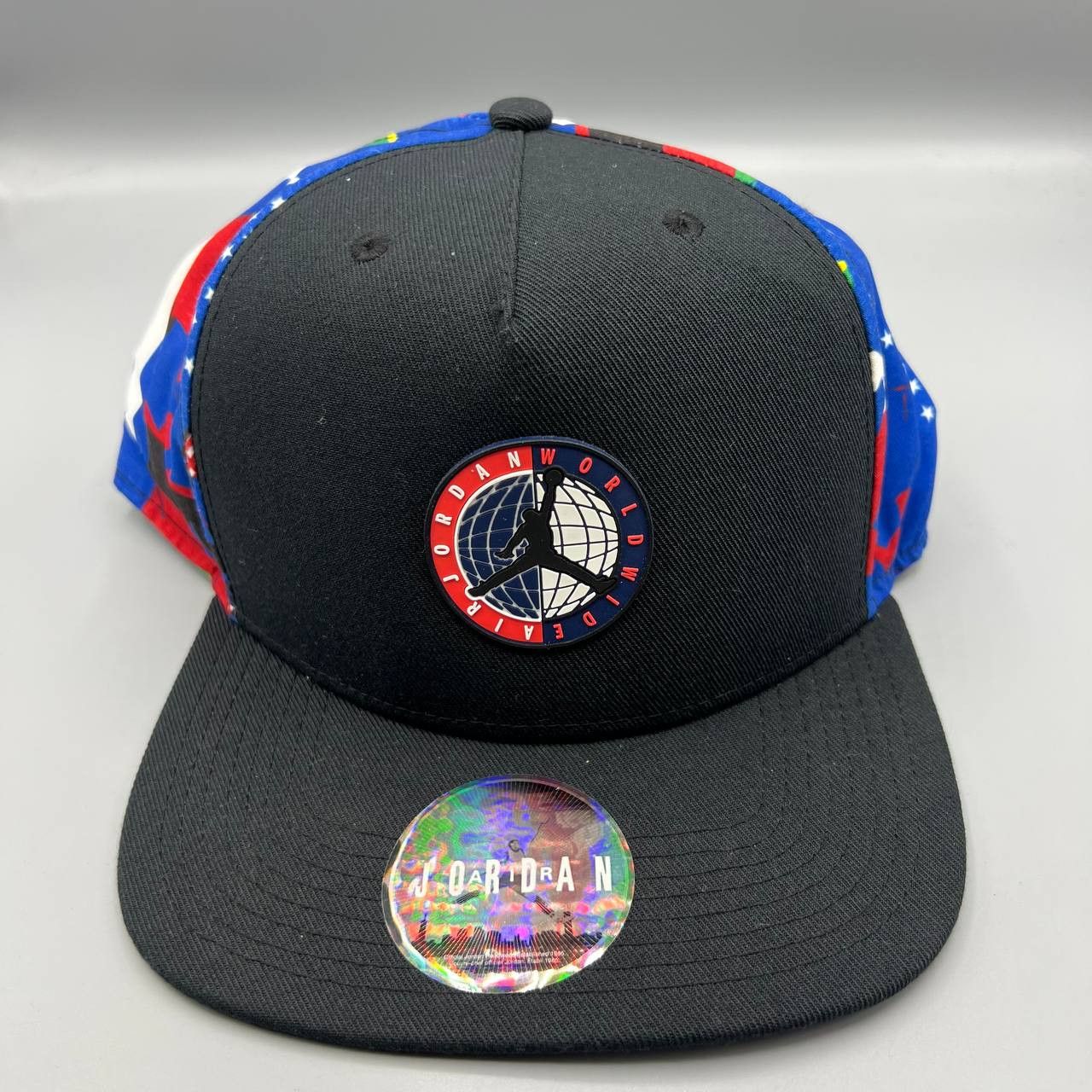Jordan Brand Air Jordan Hat Men Black Worldwide Jumpman Snap Back Cap Size ONE SIZE - 1 Thumbnail