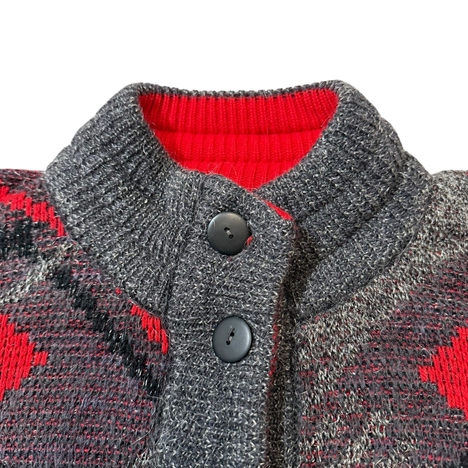 Bode Bode Cardigan Sweater West Germany Geometric Knit Multicolor Size US XXL / EU 58 / 5 - 5 Thumbnail