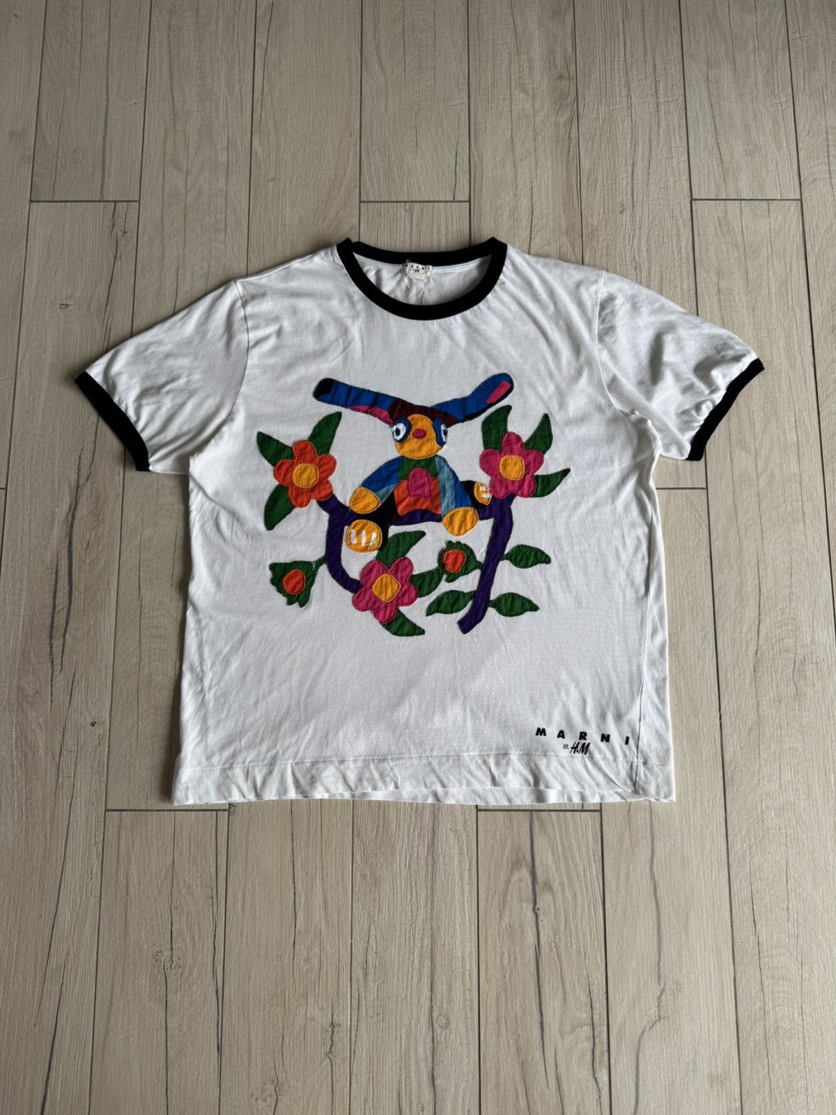 Marni FW12 Marni X H&M Abstract Sewn T-Shirt Size US XL / EU 56 / 4 - 1 Thumbnail