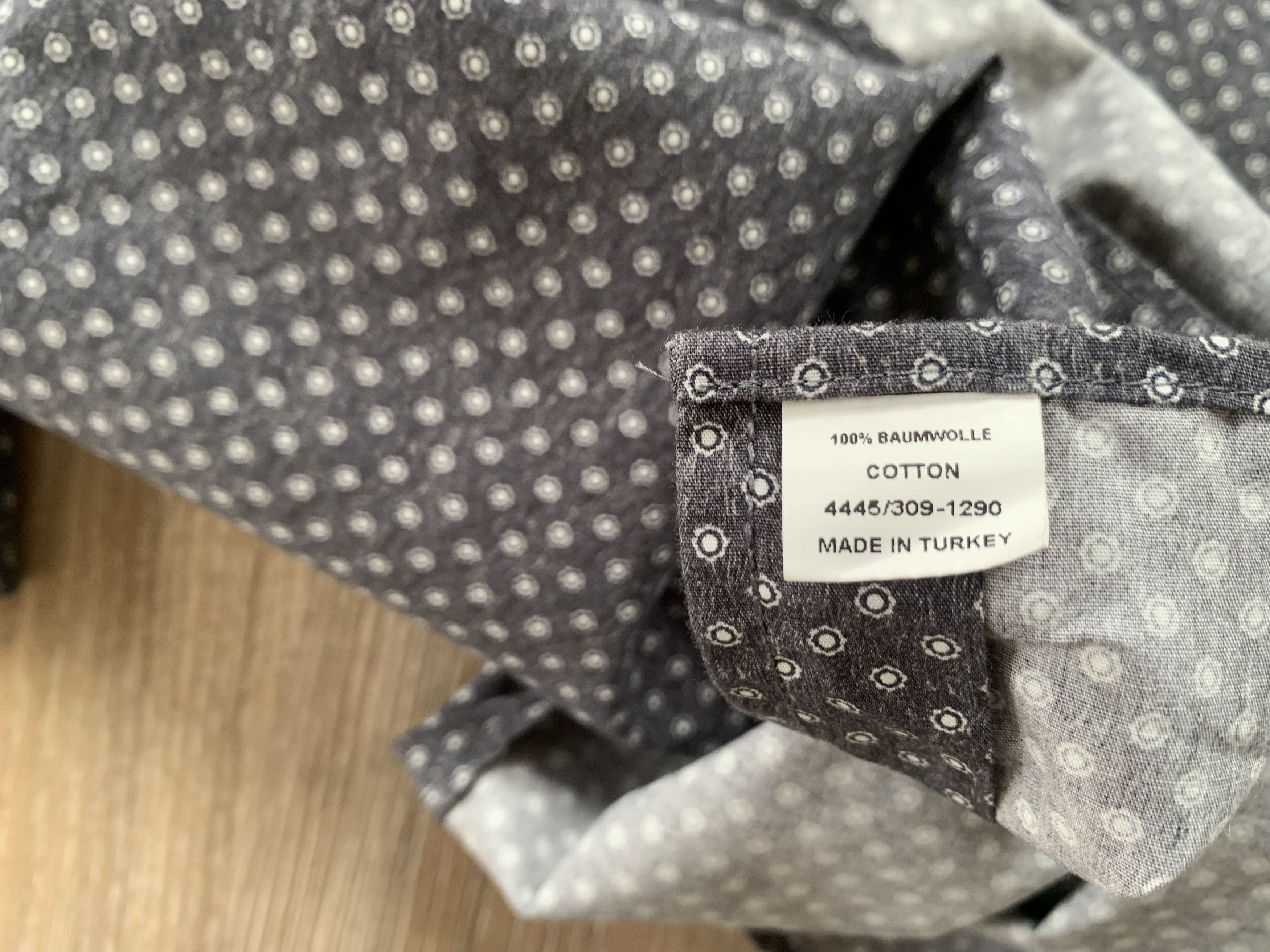 Other Roy Robson Slim Fit Button Up Long Sleeve Shirt Size US M / EU 48-50 / 2 - 6 Thumbnail