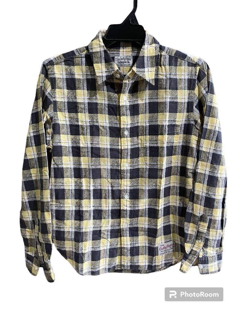 image of Guilty Parties Wacko Maria Checkered Casual Shirt, Men's (Size Medium)