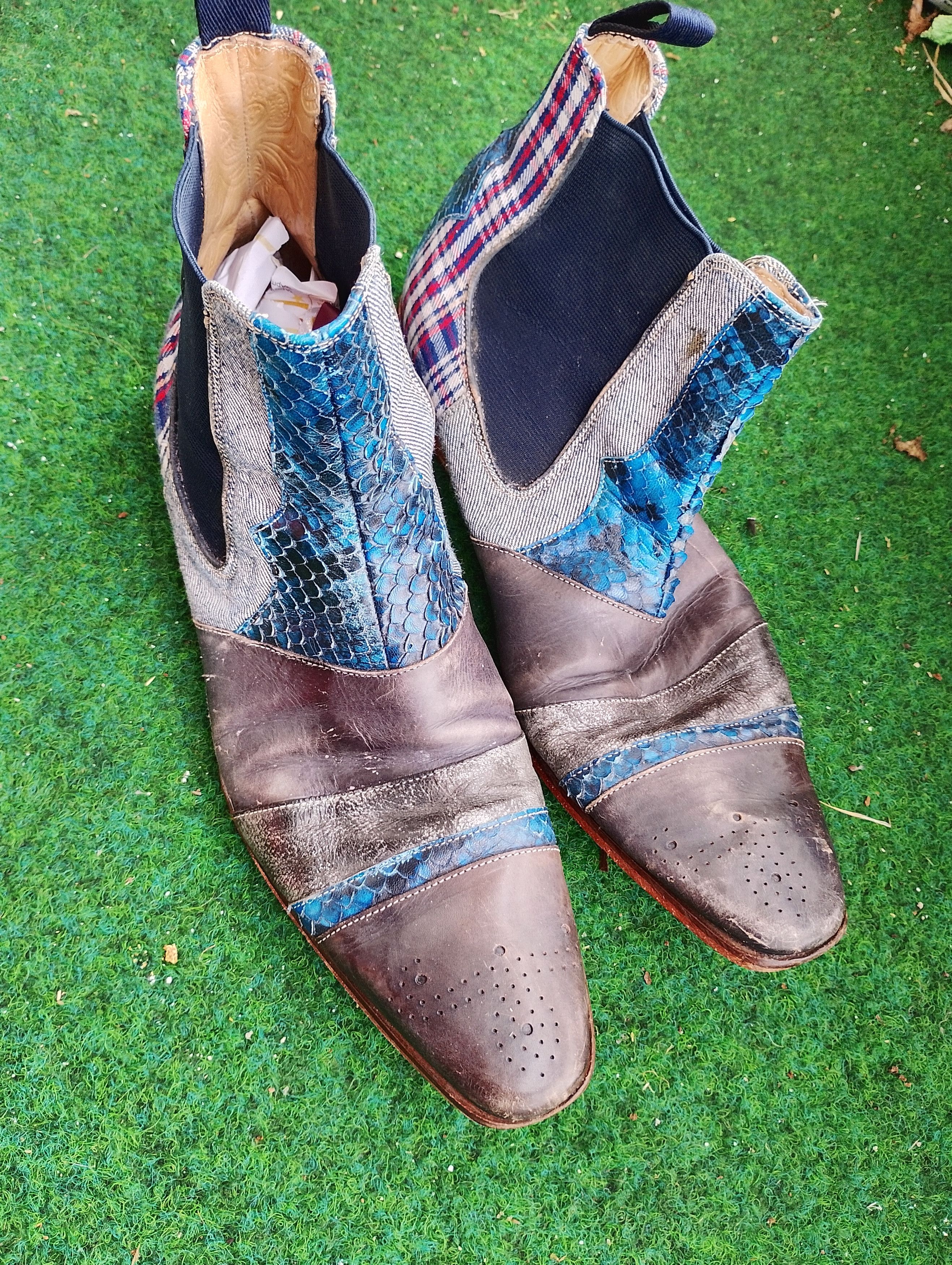 Melvin & Hamilton Melvin & Hamilton Elvis 12 Chelsea Ankle Boots Size US 10.5 / EU 43-44 - 3 Thumbnail