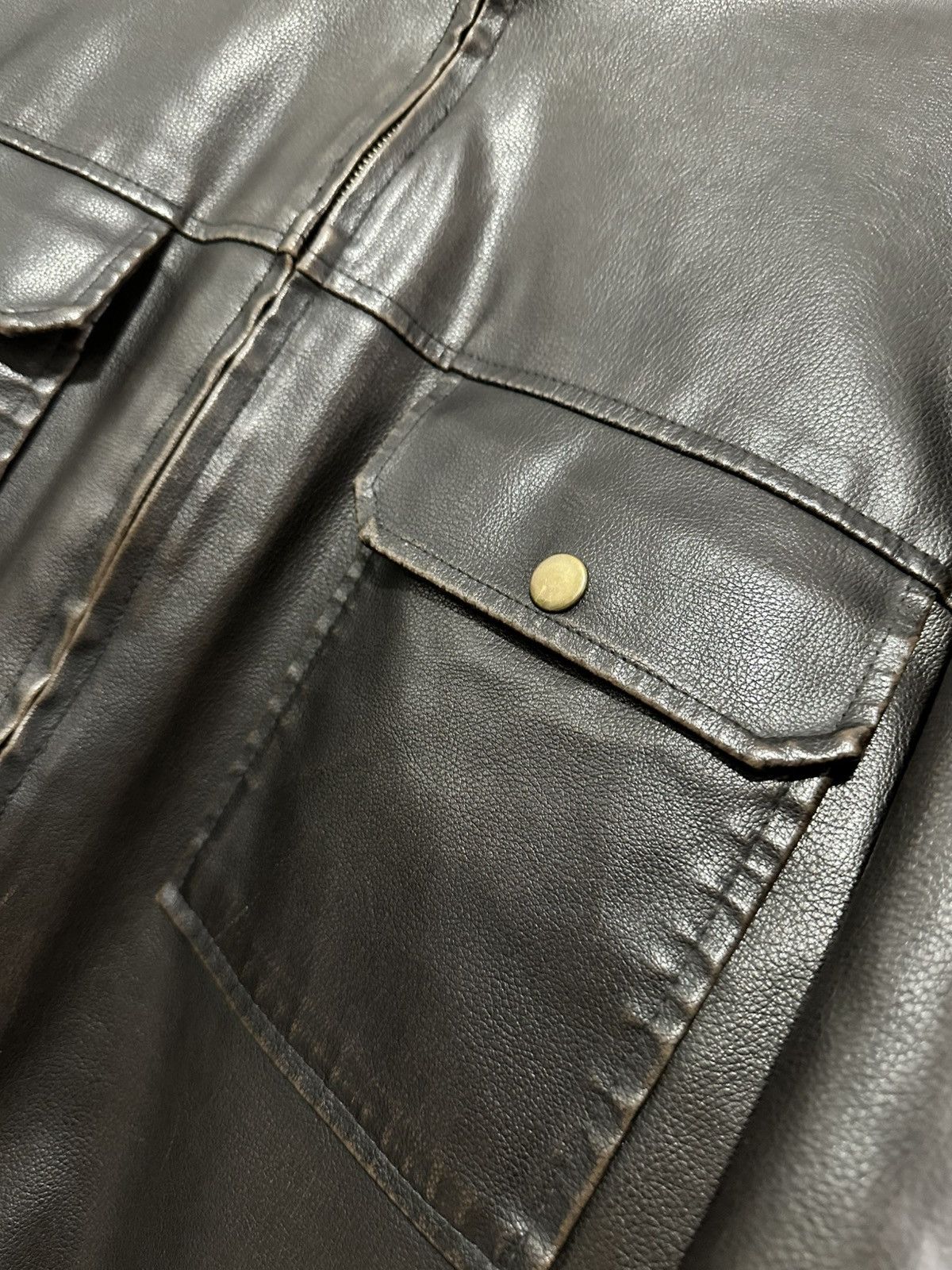Other Accents Collection Faux Leather Sherpa Jacket Size US L / EU 52-54 / 3 - 4 Thumbnail