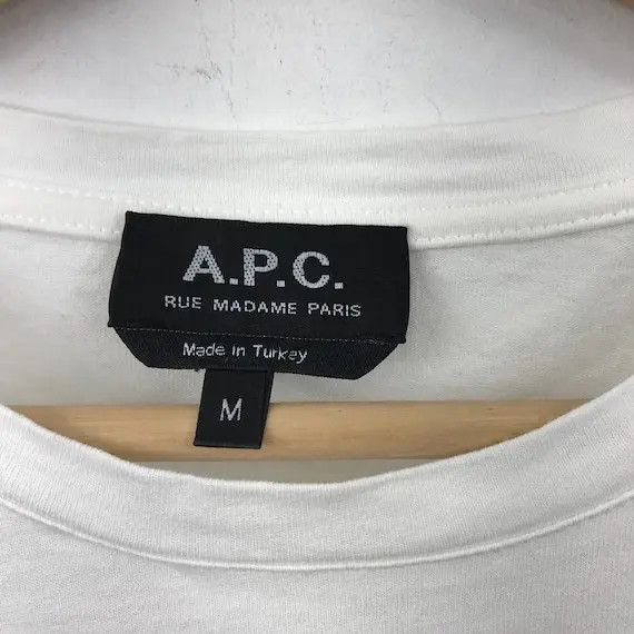 A.P.C. Vtg A.P.C Highest Line RUE MADAME PARIS Graphic Tee Shirt Size US M / EU 48-50 / 2 - 4 Thumbnail