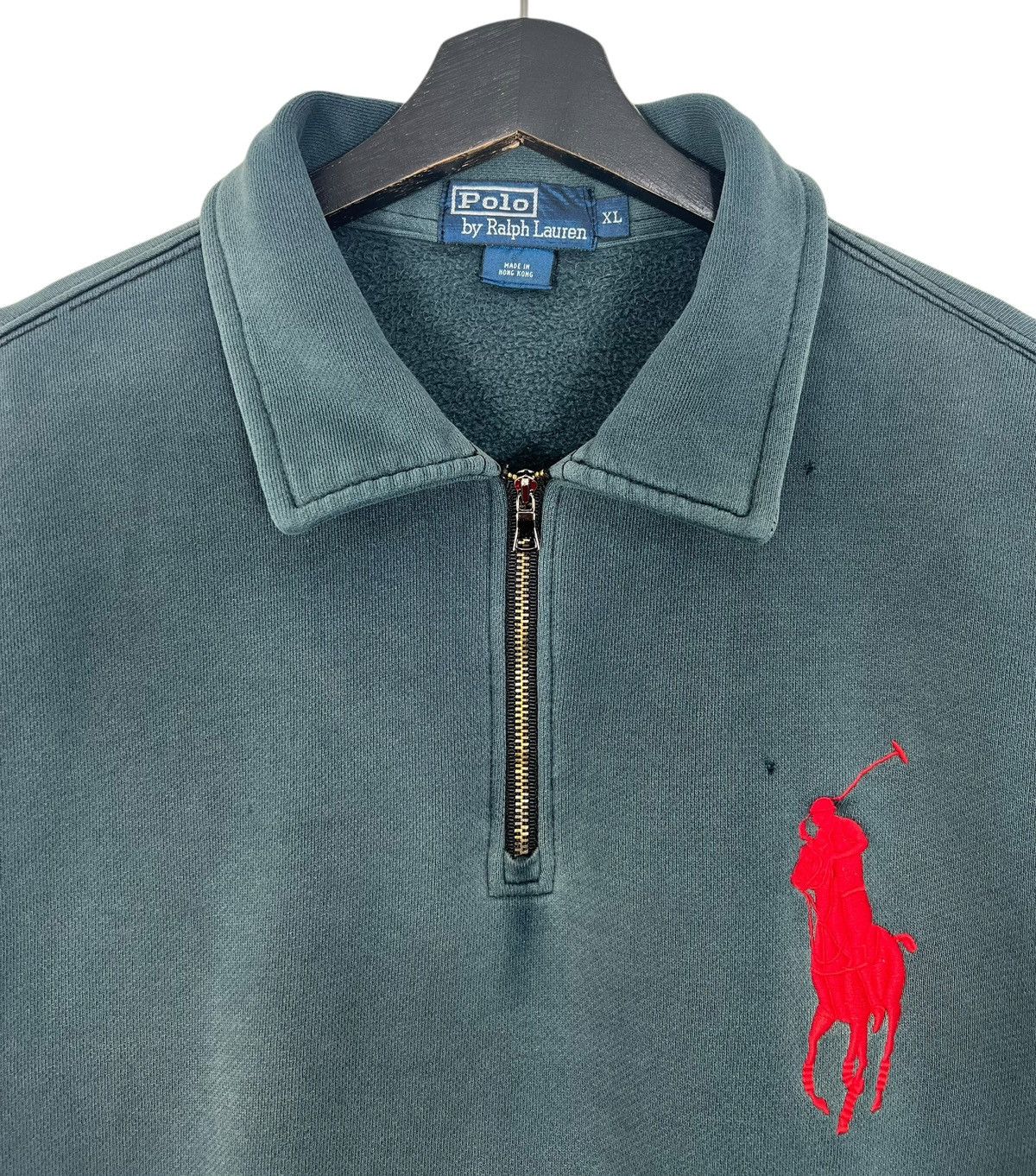Polo Ralph Lauren Vintage Distressed Polo RL Pullover Size US L / EU 52-54 / 3 - 3 Thumbnail