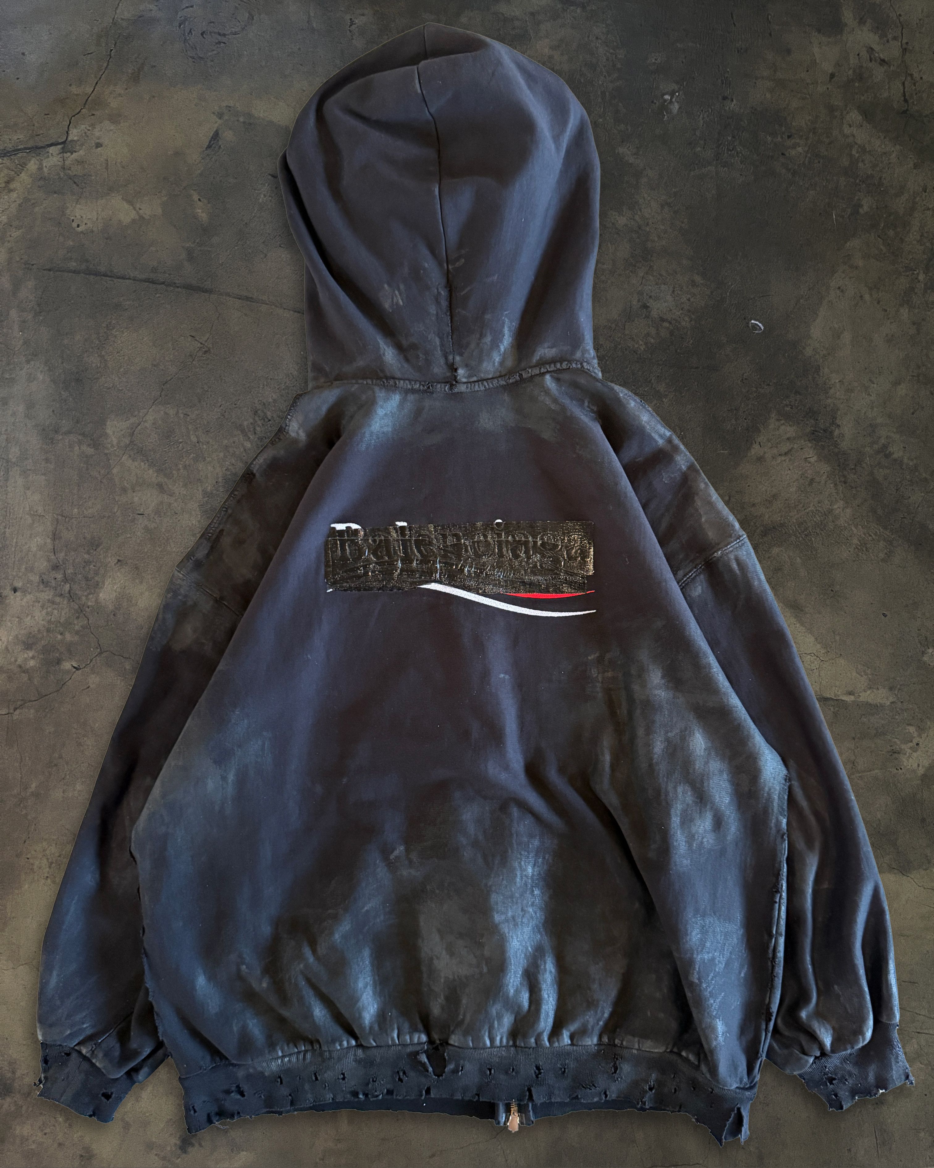 Balenciaga BALENCIAGA SS2023 MUD GAFFER TAPE ZIP UP Size US S / EU 44-46 / 1 - 6 Thumbnail