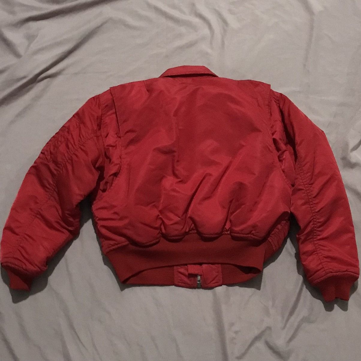 Schott RED CWU NYLON BOMBER Size US M / EU 48-50 / 2 - 6 Thumbnail
