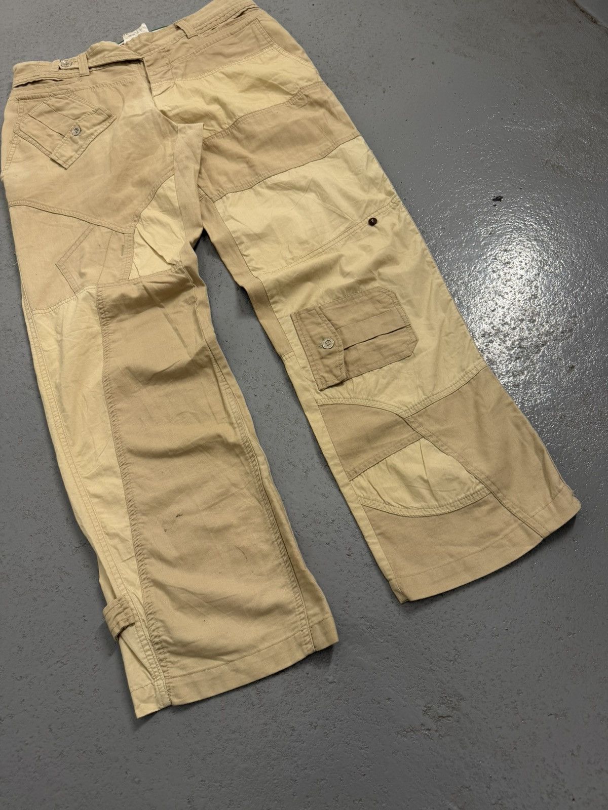 Dolce & Gabbana Dolce & Gabbana Reconstructed Cargo Multi-pocket Pants Size US 34 / EU 50 - 2 Thumbnail