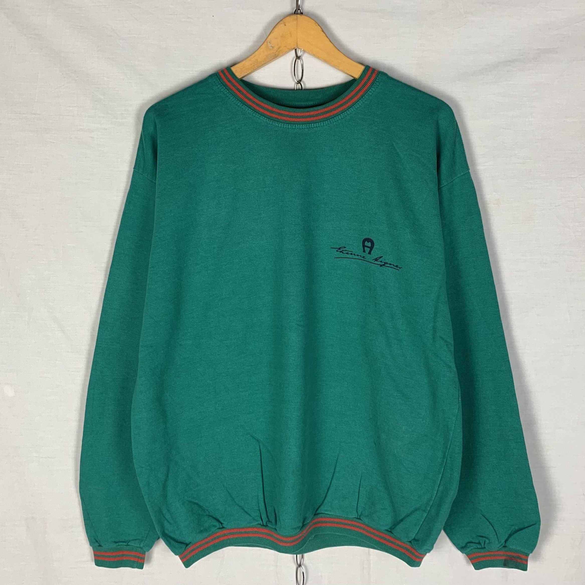 Aigner Vintage 90s Etienne Aigner Sweatshirt Crewneck Size US M / EU 48-50 / 2 - 3 Thumbnail
