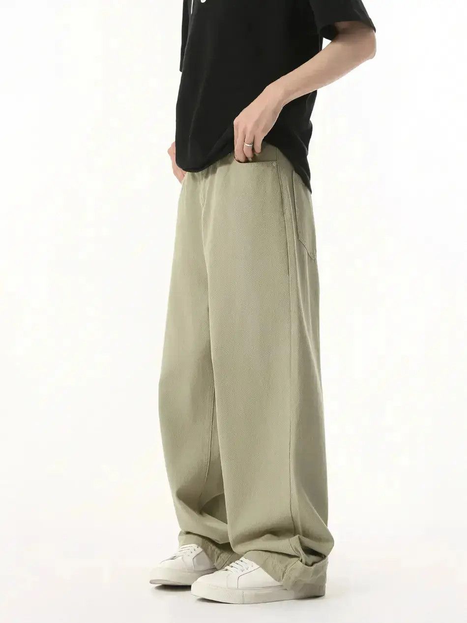 Japanese Brand Retro loose casual straight leg jeans Size US 32 / EU 48 - 1 Thumbnail