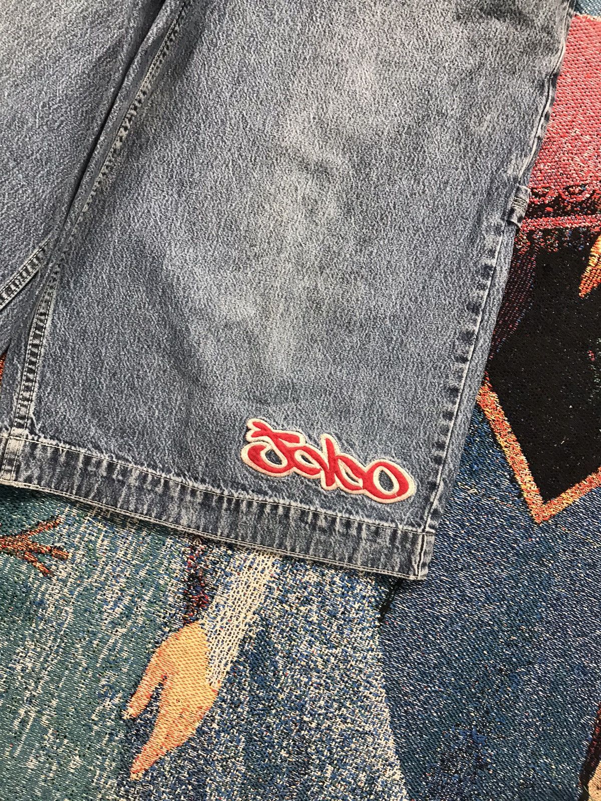 JNCO Vintage Jnco big pocket graffiti jort Size US 38 / EU 54 - 4 Thumbnail