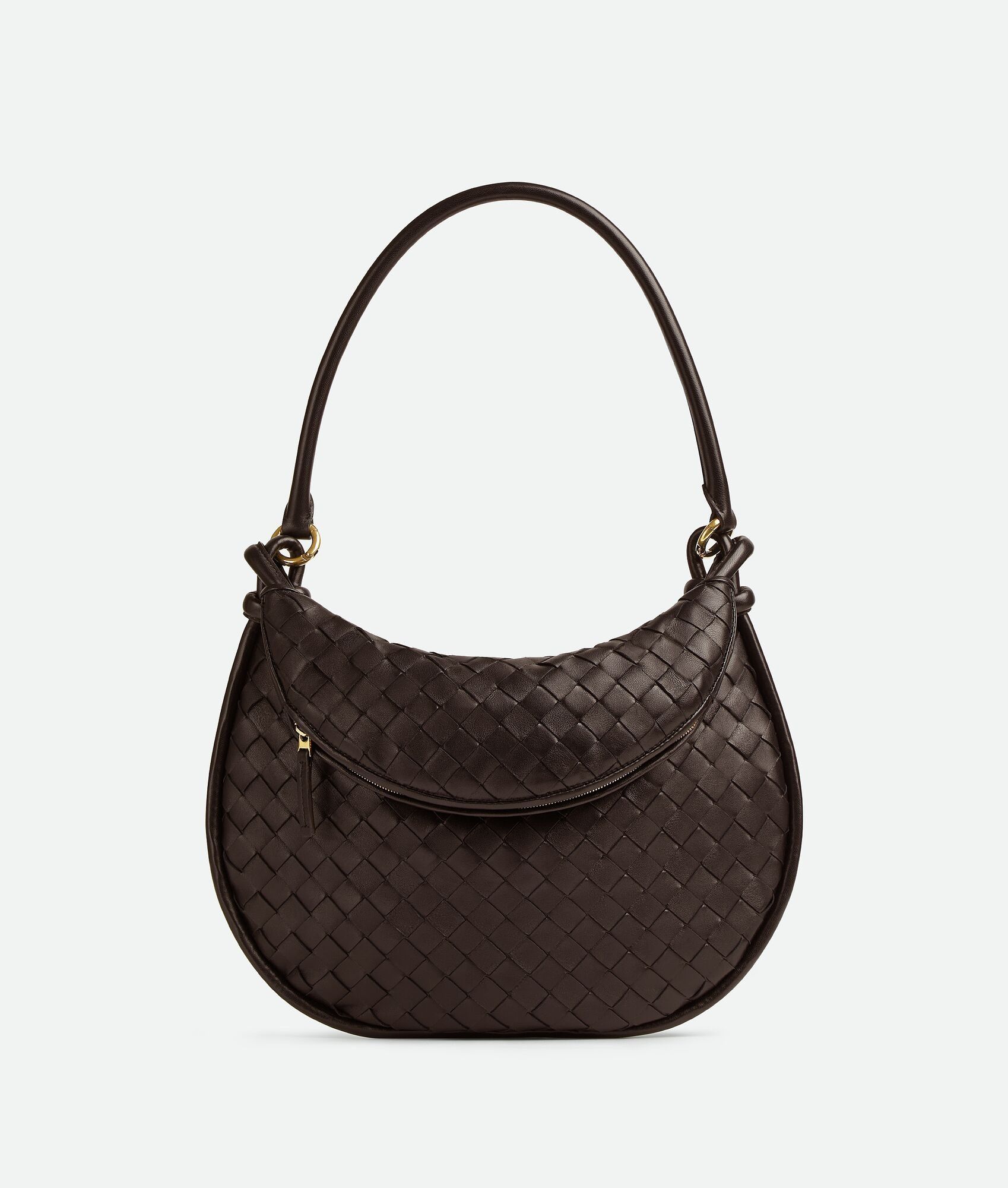 Bottega Veneta o1n1vont0325 Size: OS / Medium Gemelli Bag in Dark Brown Size ONE SIZE - 1 Thumbnail