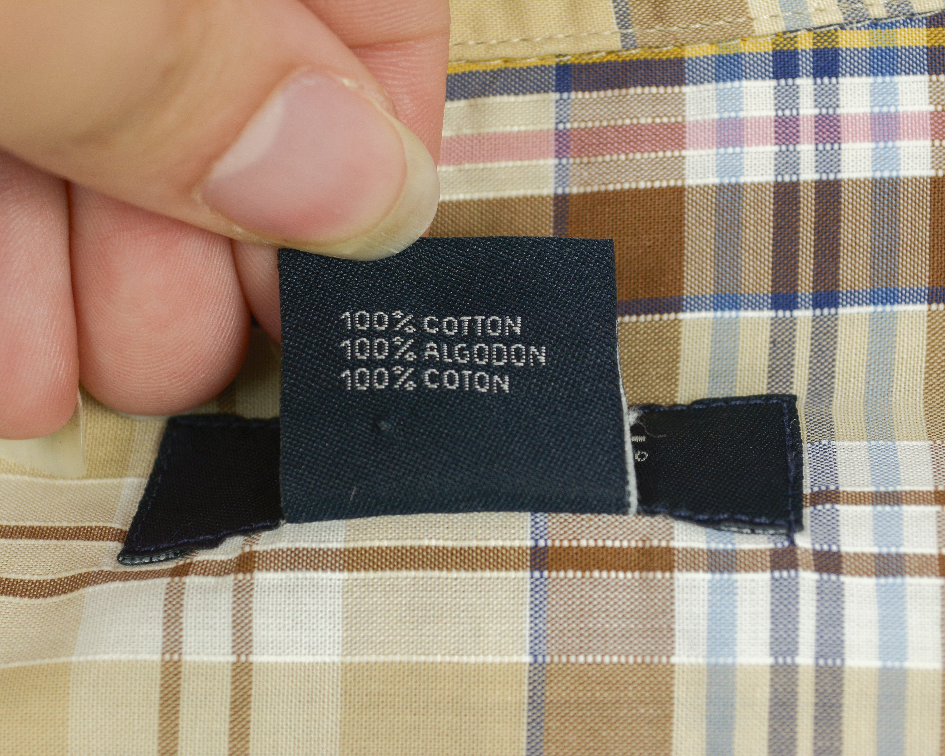 Gant 'Palm Springs Poplin' Casual Shirt Long Sleeve Plaid Check Size US L / EU 52-54 / 3 - 7 Thumbnail