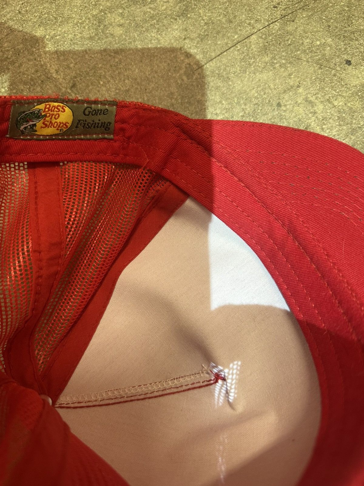 Bass Pro Shops Red Bass Pro Shops Hat - Snapback Size ONE SIZE - 4 Thumbnail