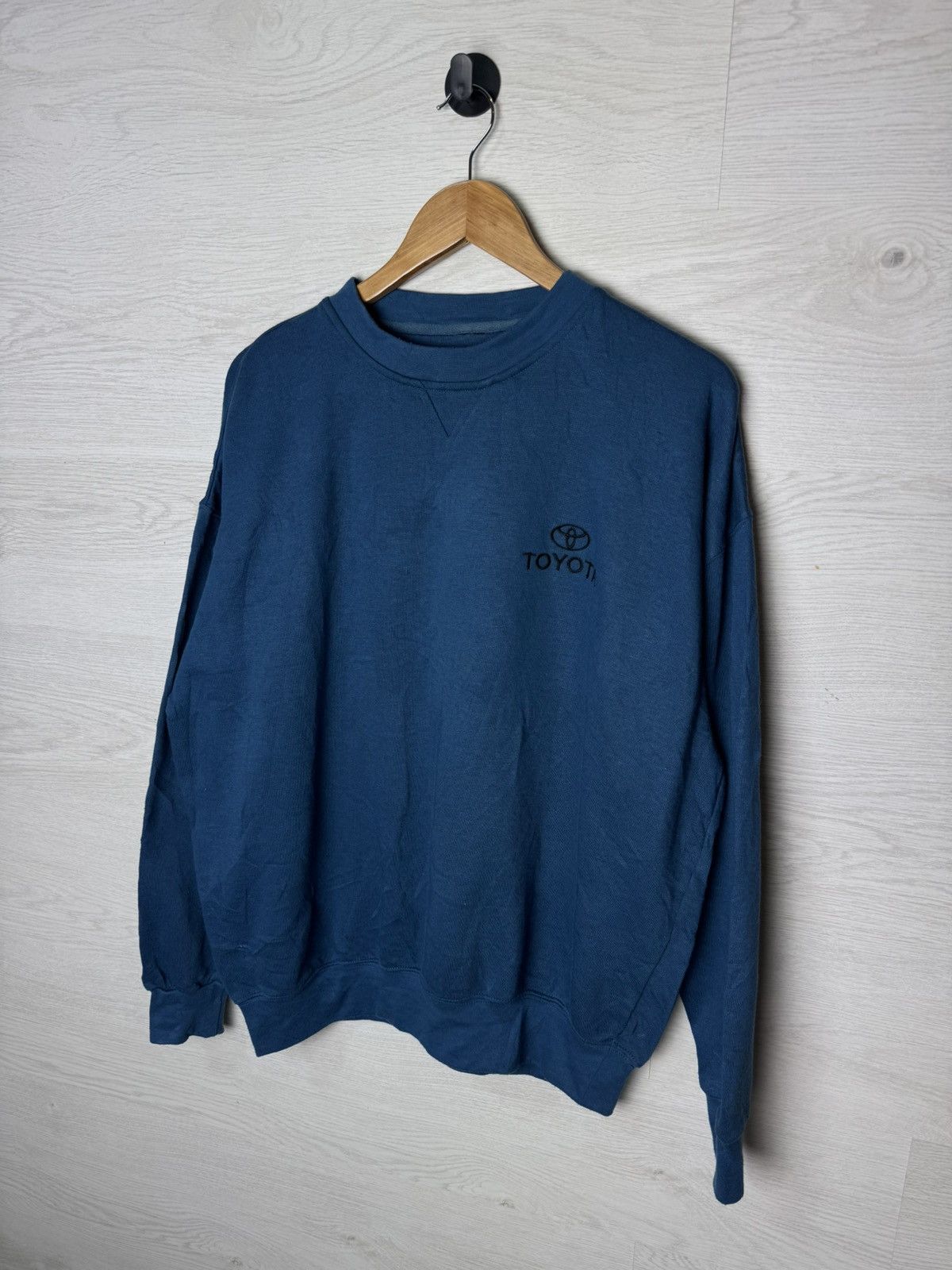 Vintage Toyota Sweatshirt Racing Oversized Classic Size US XL / EU 56 / 4 - 1 Thumbnail