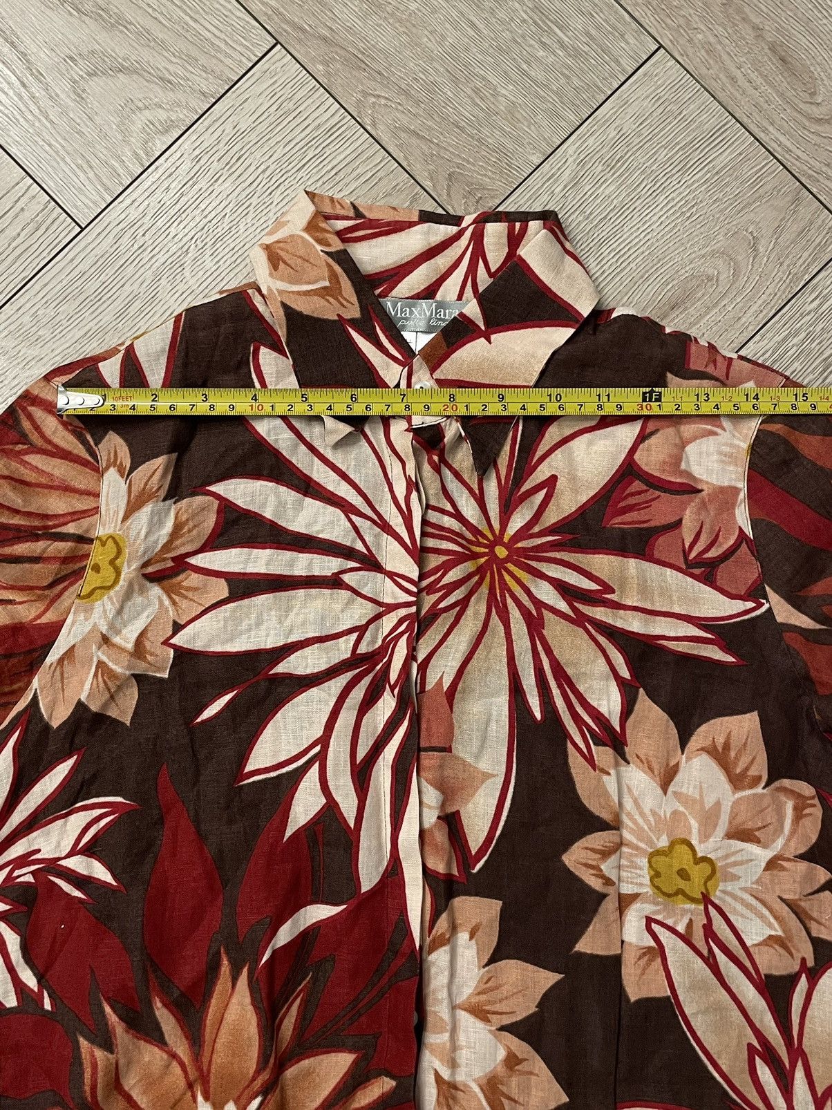 Max Mara Max Mara linen shirt Size M / US 6-8 / IT 42-44 - 11 Thumbnail