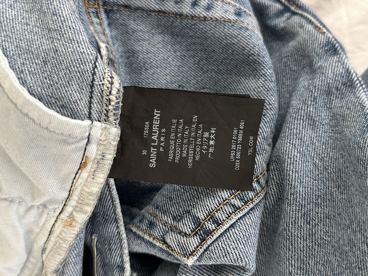 Saint Laurent Paris Saint laurent Paris denim Size US 30 / EU 46 - 11 Thumbnail