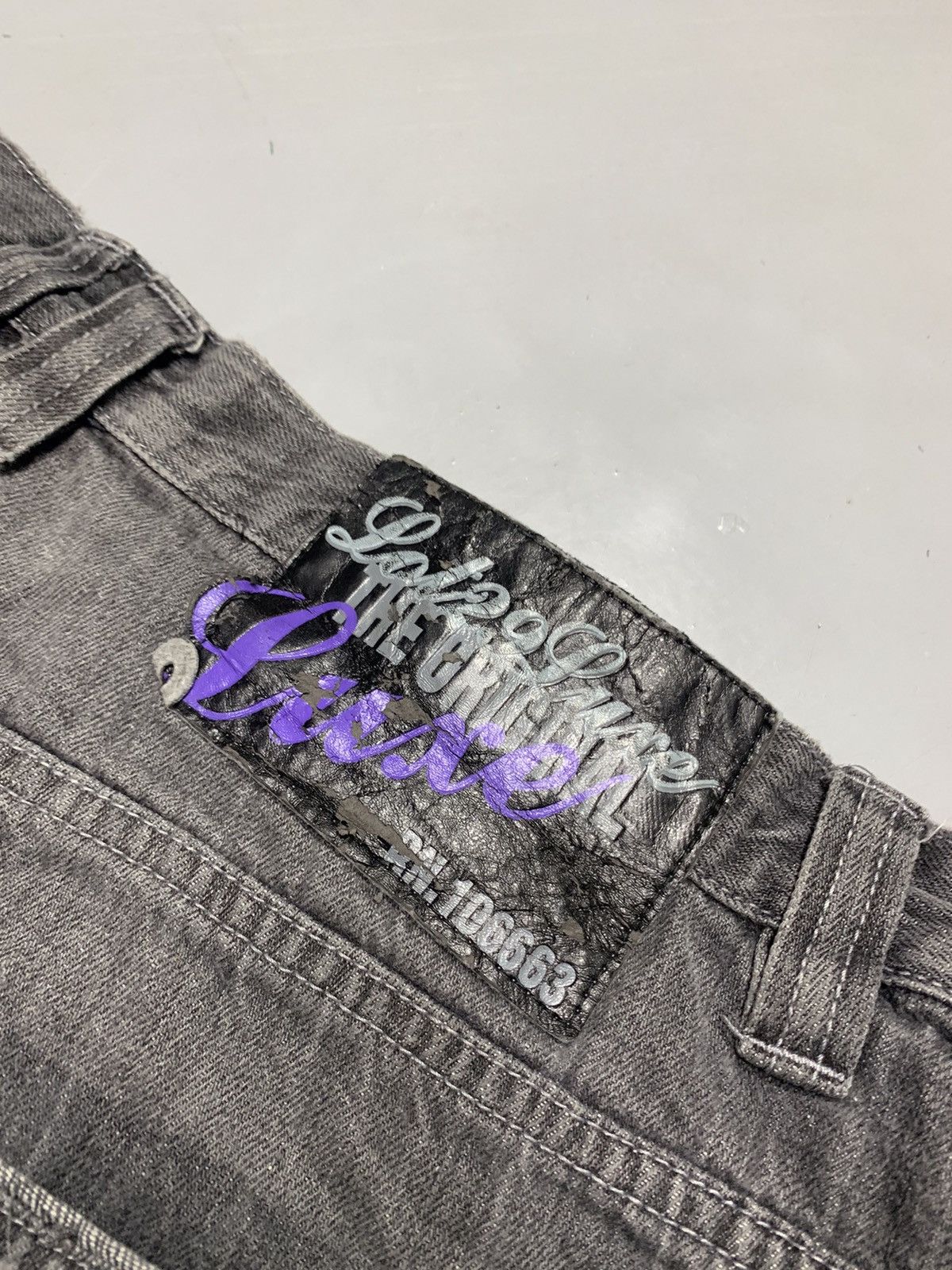 Southpole Rare vintage Y2K spell out embroidered denim Size US 40 / EU 56 - 6 Thumbnail
