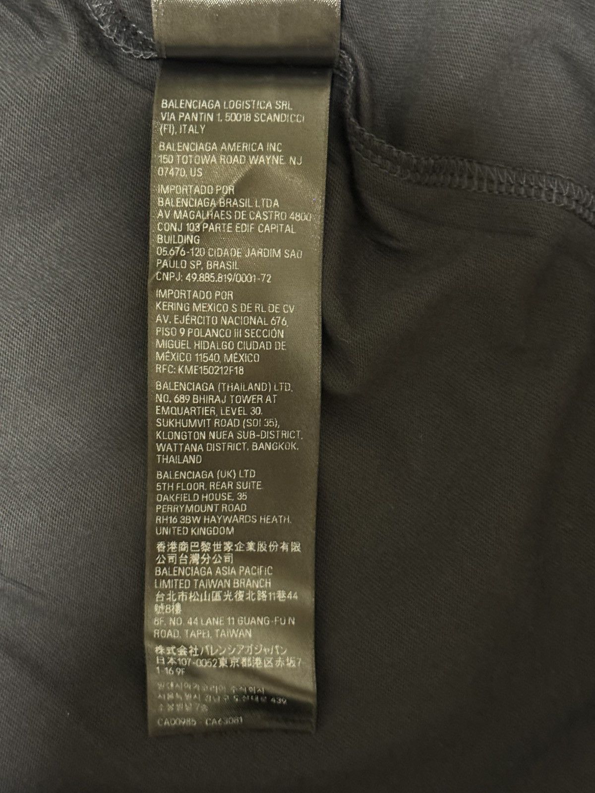 Balenciaga BALENCIAGA Political Stencil T Shirt Black White Size US S / EU 44-46 / 1 - 8 Thumbnail