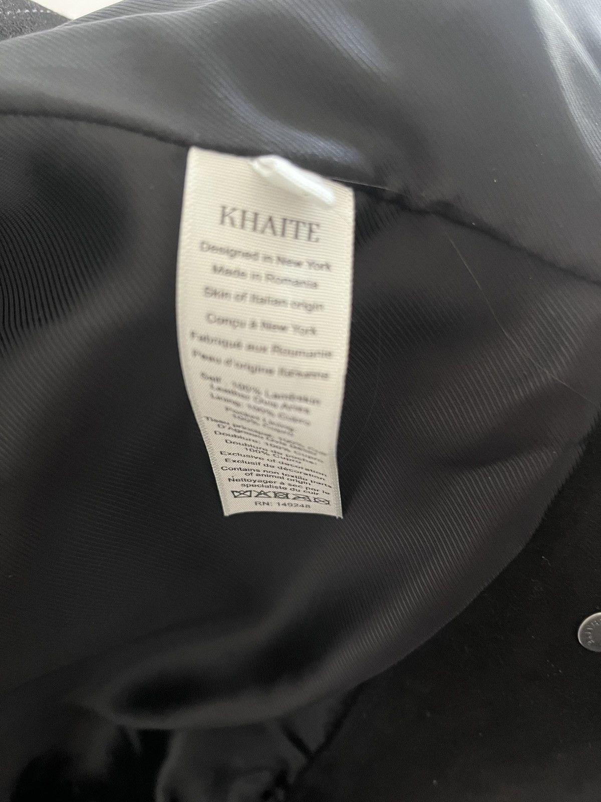 Other Khaite NWT black denim style suede jacket Size US S / EU 44-46 / 1 - 7 Thumbnail