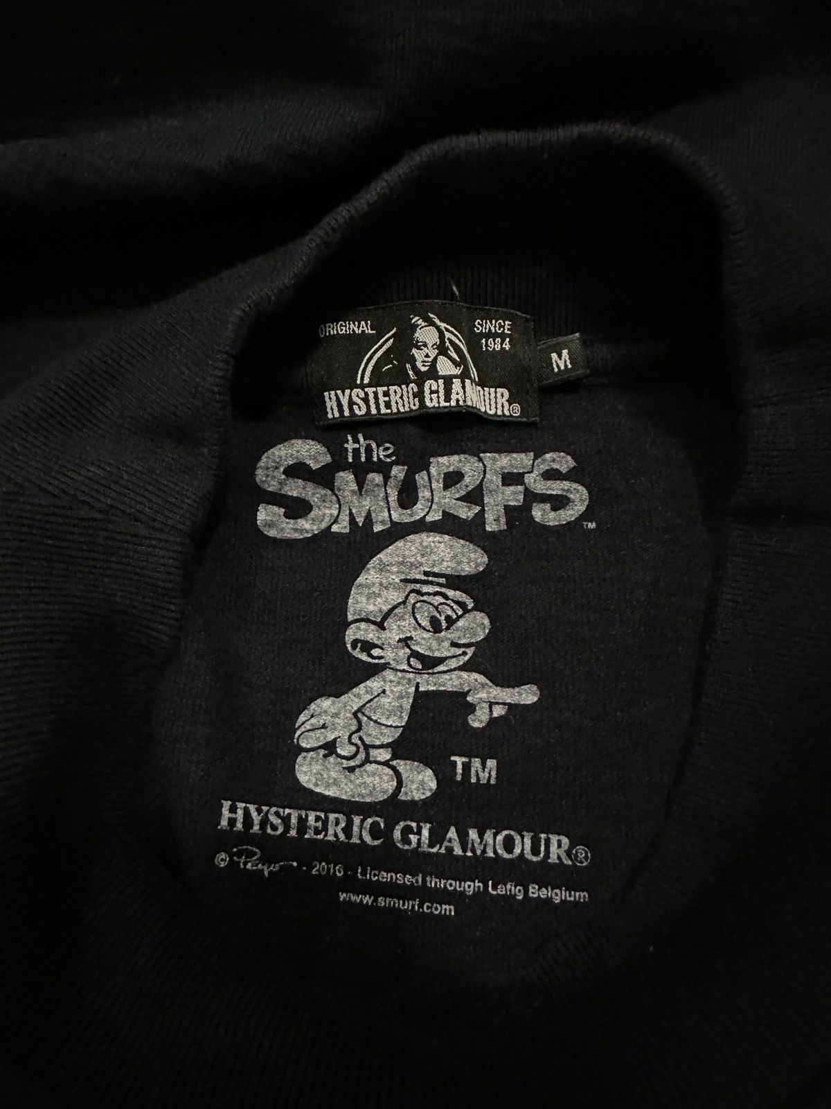 Hysteric Glamour Hysteric Glamour X The Smurfs Tshirt Size US M / EU 48-50 / 2 - 6 Thumbnail