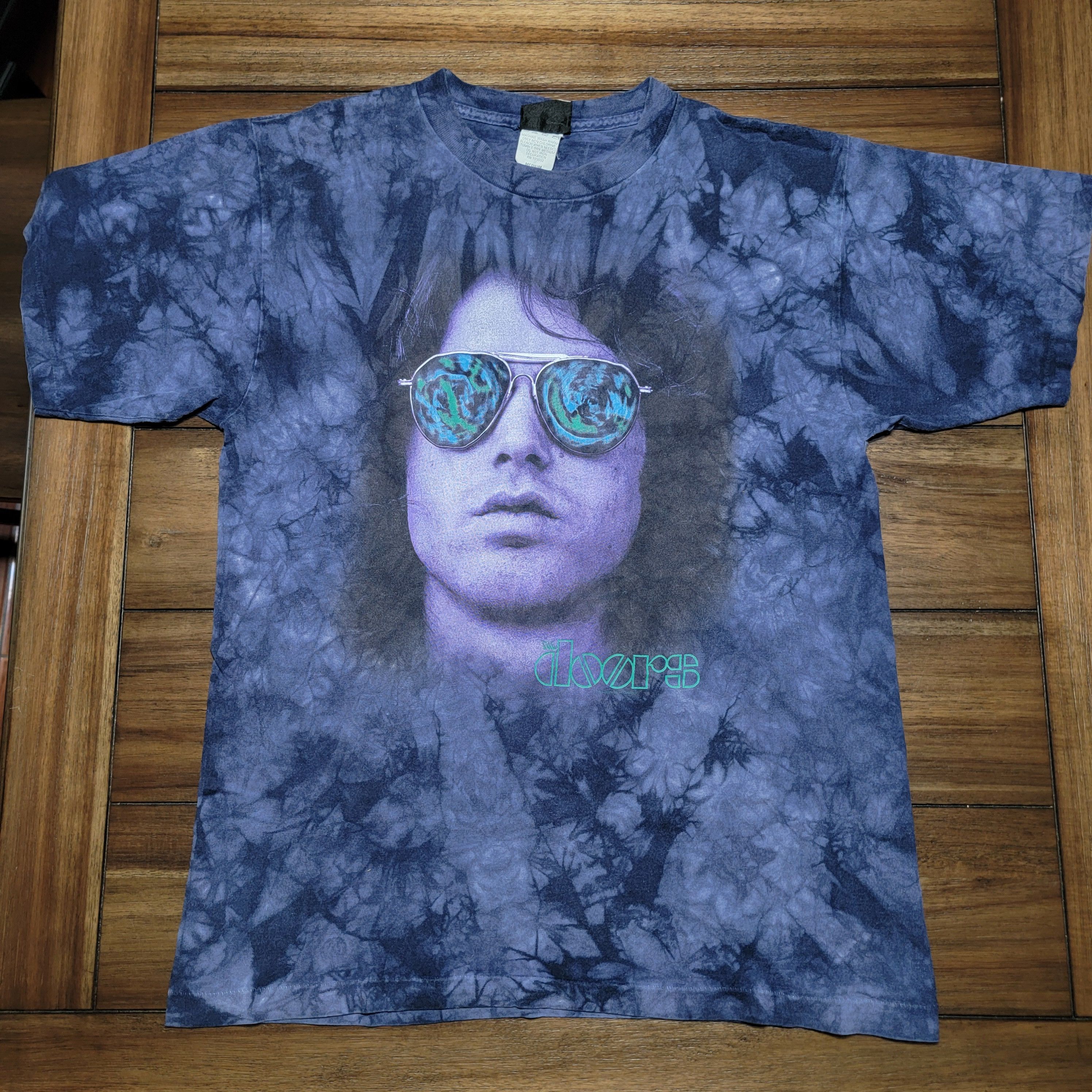 Liquid Blue VTG Liquid Blue Doors SS Unisex Tee Jim Morrison - Medium Size US M / EU 48-50 / 2 - 1 Thumbnail