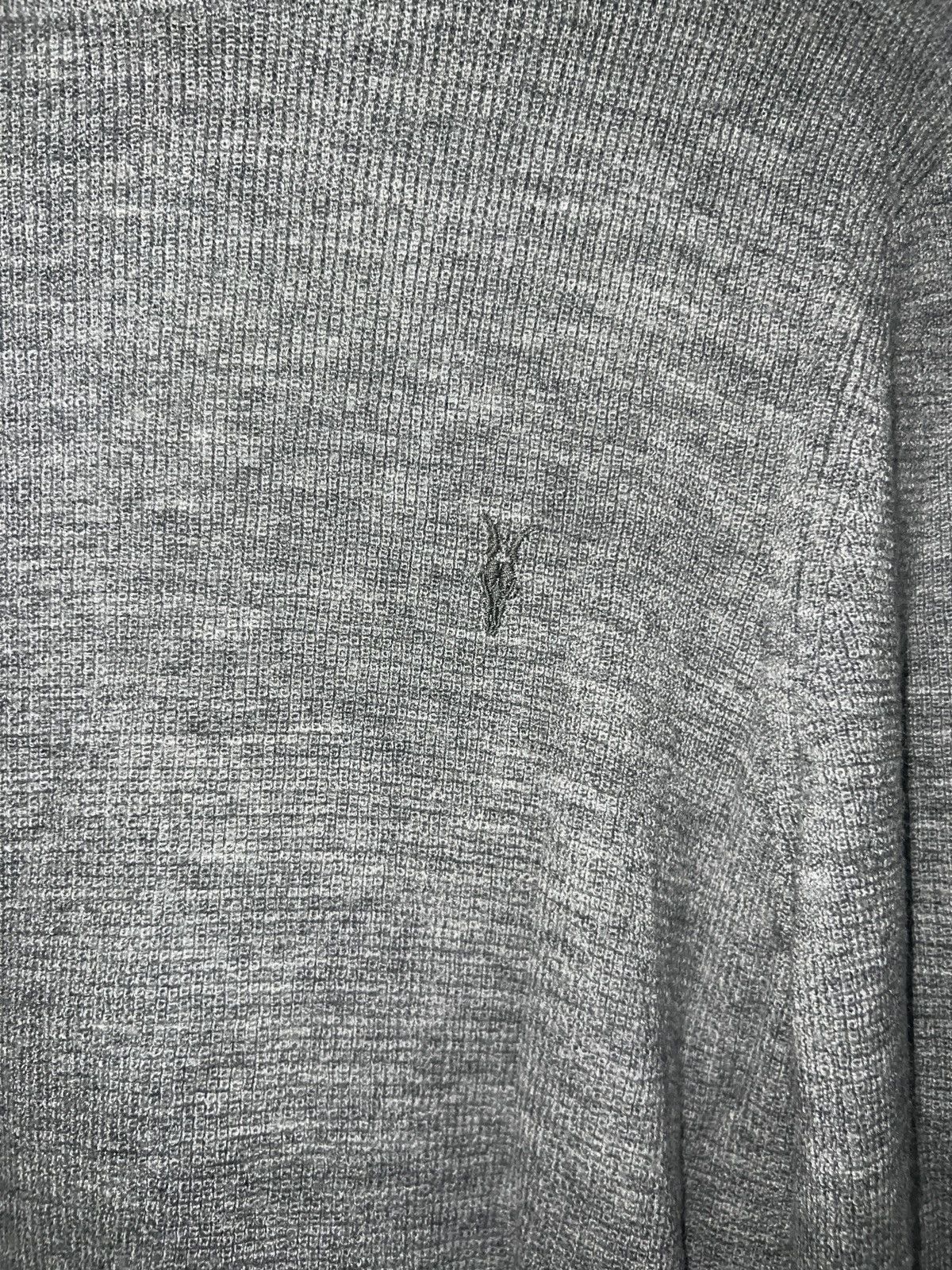 Allsaints All Saints Grey Merino Wool Sweater Size US S / EU 44-46 / 1 - 2 Thumbnail
