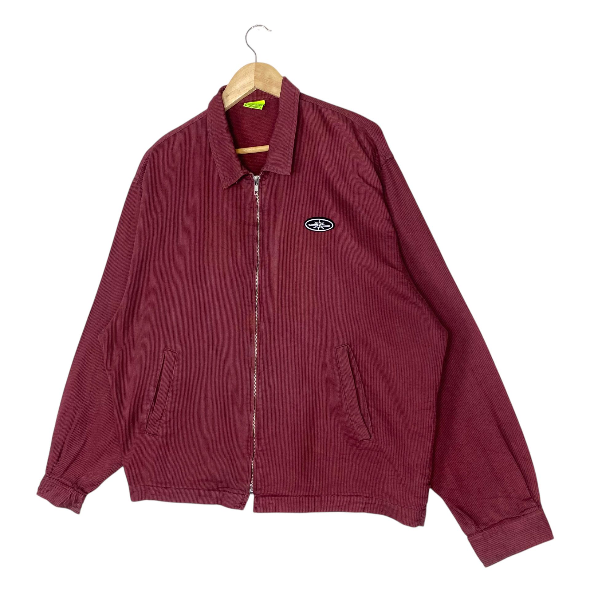 Japanese Brand 💥OCEAN PACIFIC CORDUROY BLOUSON ZIPPER JACKET Size US XL / EU 56 / 4 - 3 Thumbnail