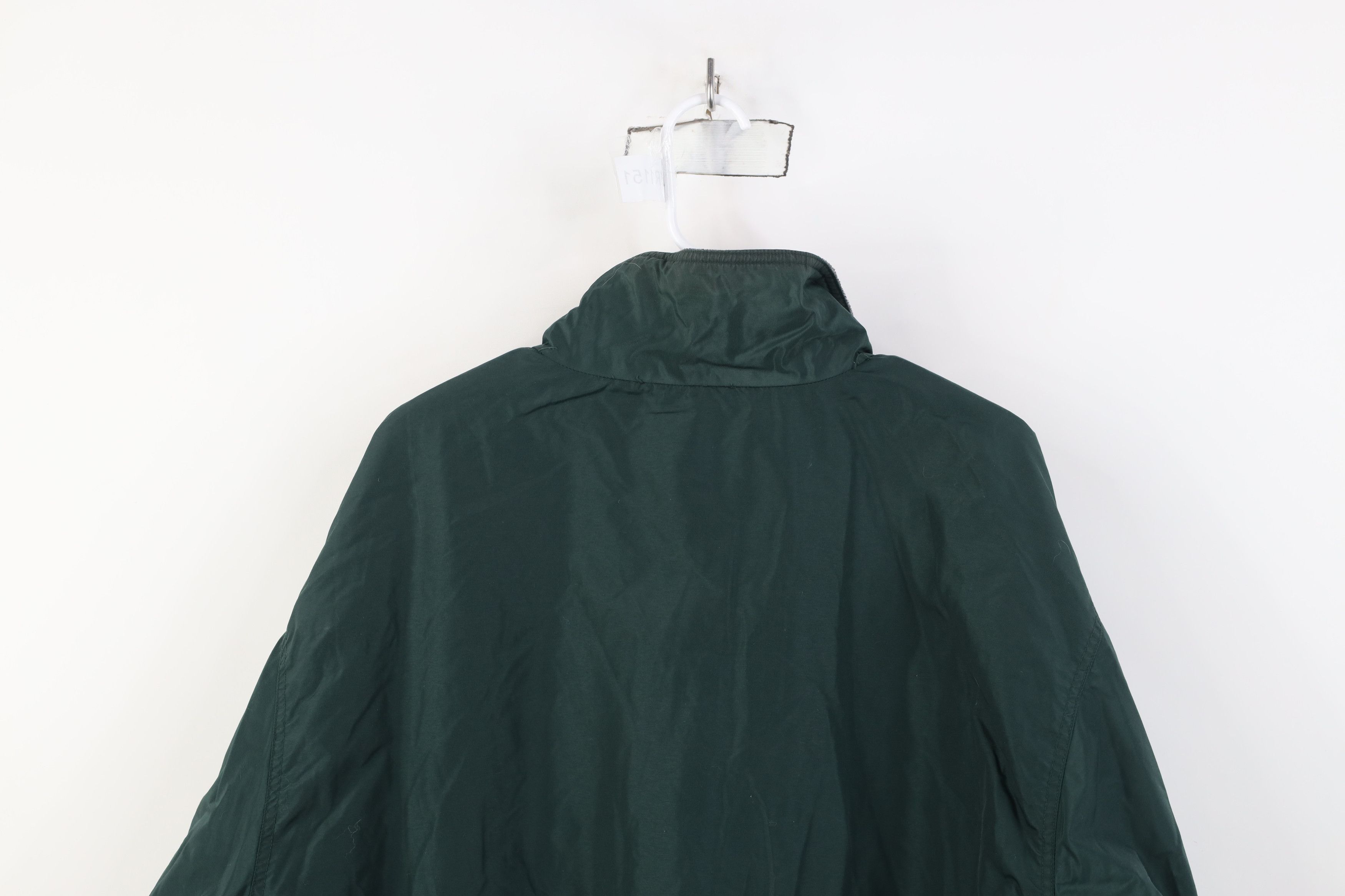 Vintage Vintage 90s Y2K Streetwear Fleece Lined Bomber Jacket Green Size US L / EU 52-54 / 3 - 13 Thumbnail