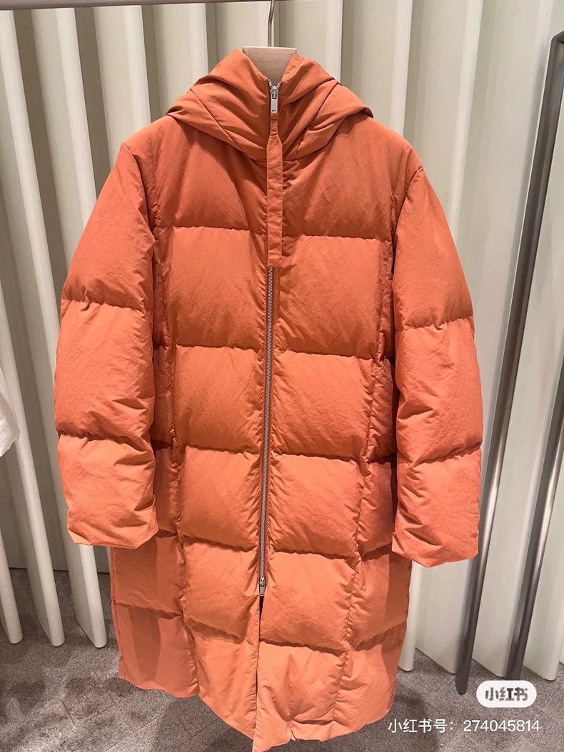 Jil Sander Jil Sander Hooded quilted goose down down jacket Size 4XL / US 24-26 - 1 Thumbnail