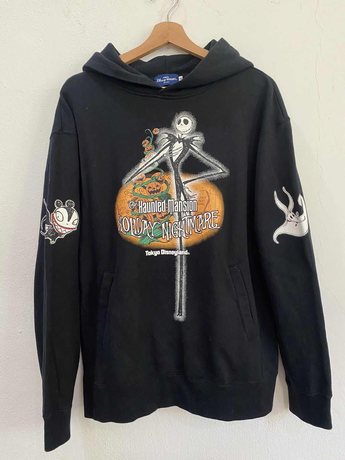 Disney × Vintage Disney Before Christmas Jack Skellington Hoodie Size US L / EU 52-54 / 3 - 1 Thumbnail