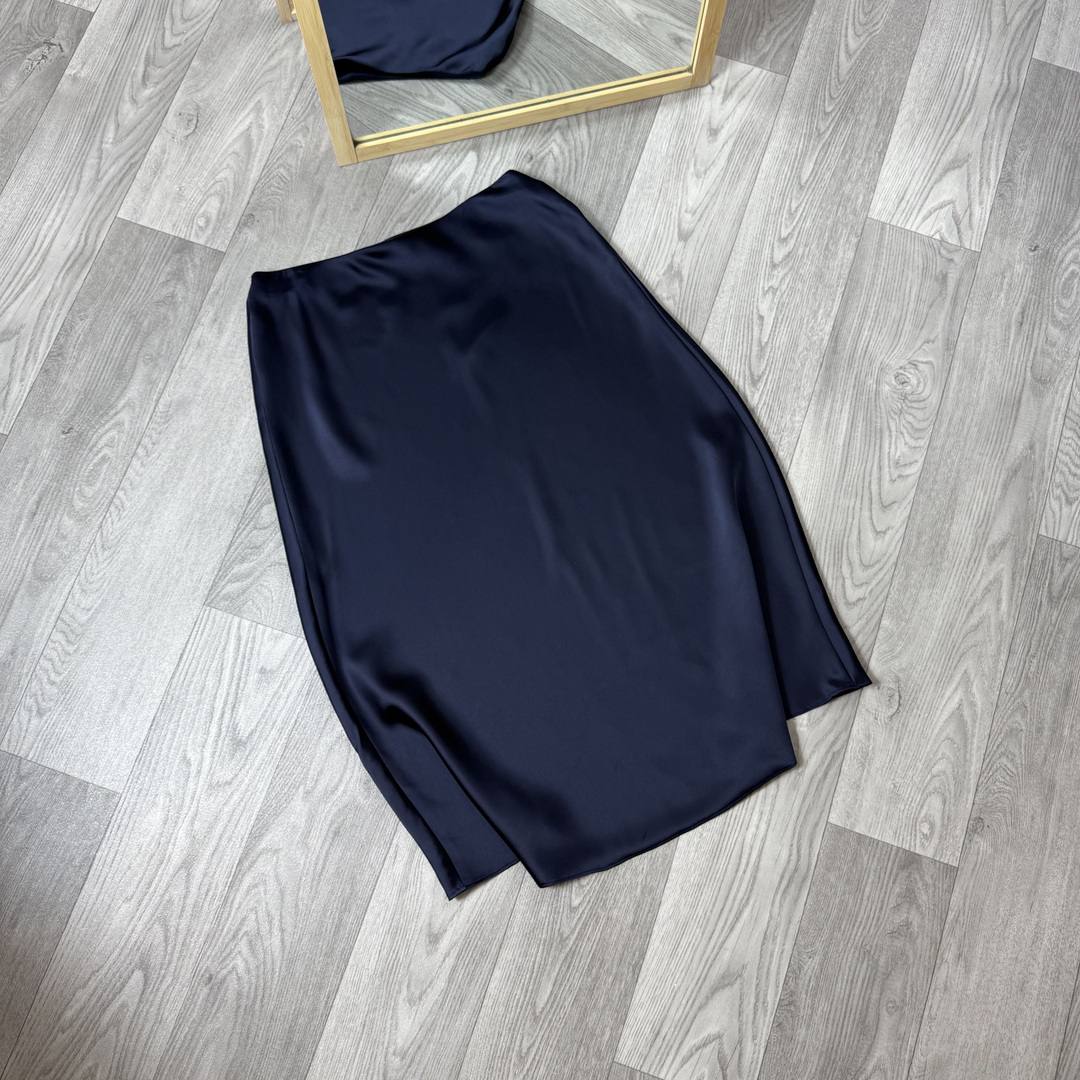 Lauren Ralph Lauren Vintage Polo Ralph Lauren 90s Blue Maxi Skirt Size 26" / US 2 / IT 38 - 2 Thumbnail