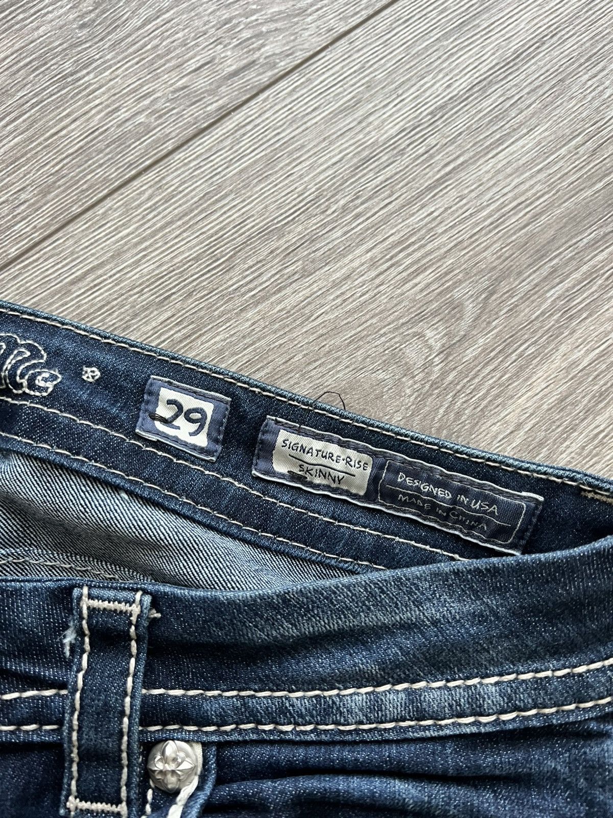 Miss Me Vintage Miss Me Jeans Y2K Skinny Size 29" - 14 Thumbnail