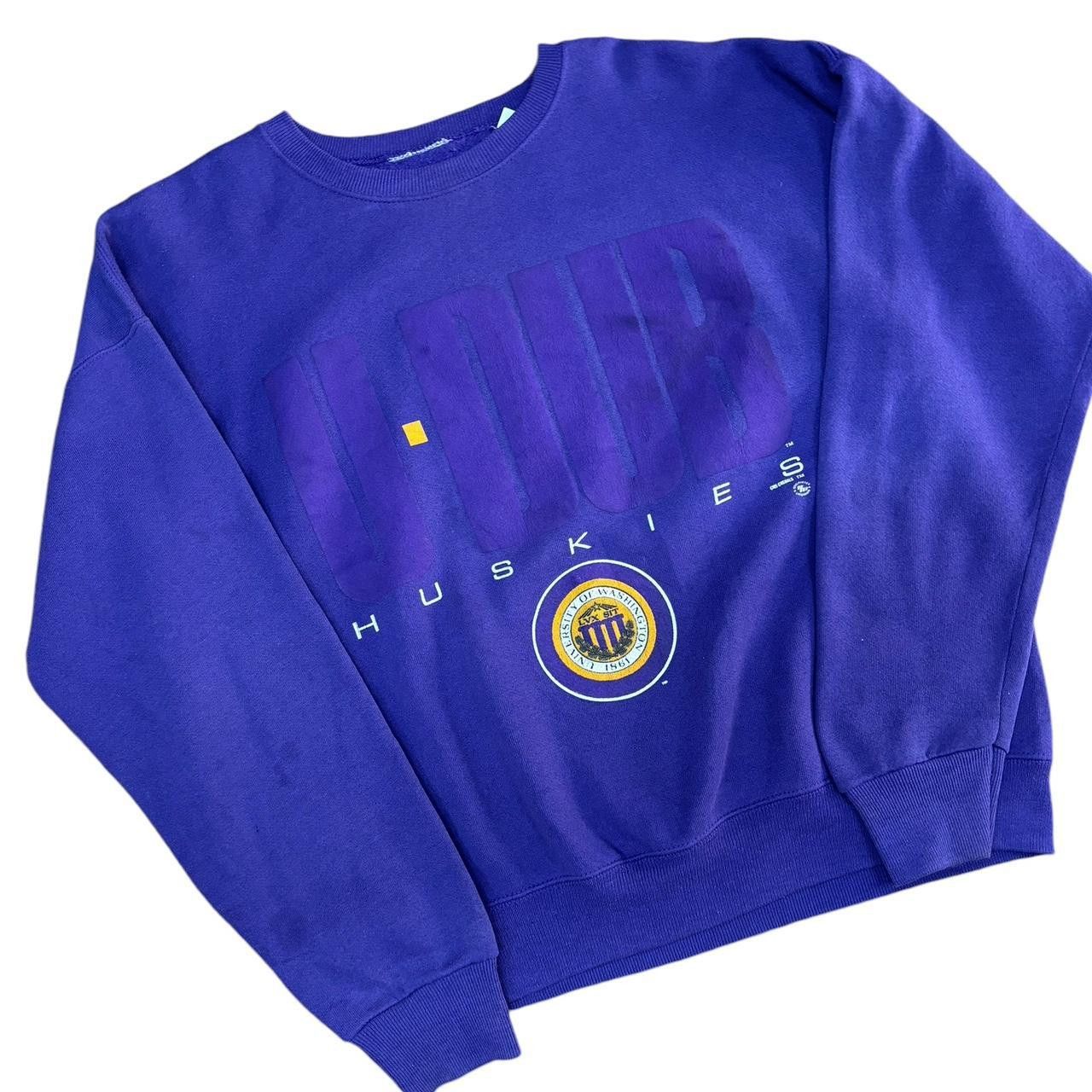 Vintage Vintage Huskies sweatshirt size: XL Size US XL / EU 56 / 4 - 2 Thumbnail