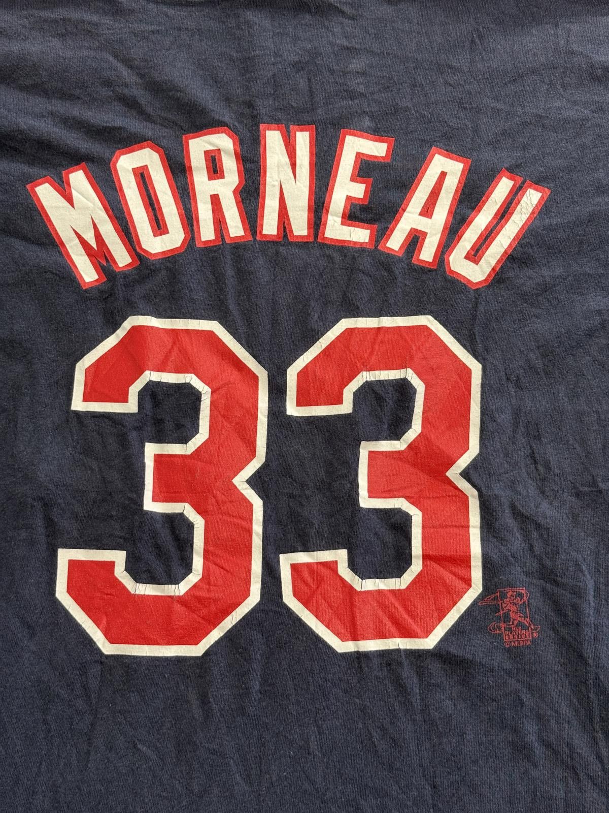 Majestic Justin Morneau Twins T-shirt Jersey Majestic Baseball #33 -M Size US M / EU 48-50 / 2 - 6 Thumbnail