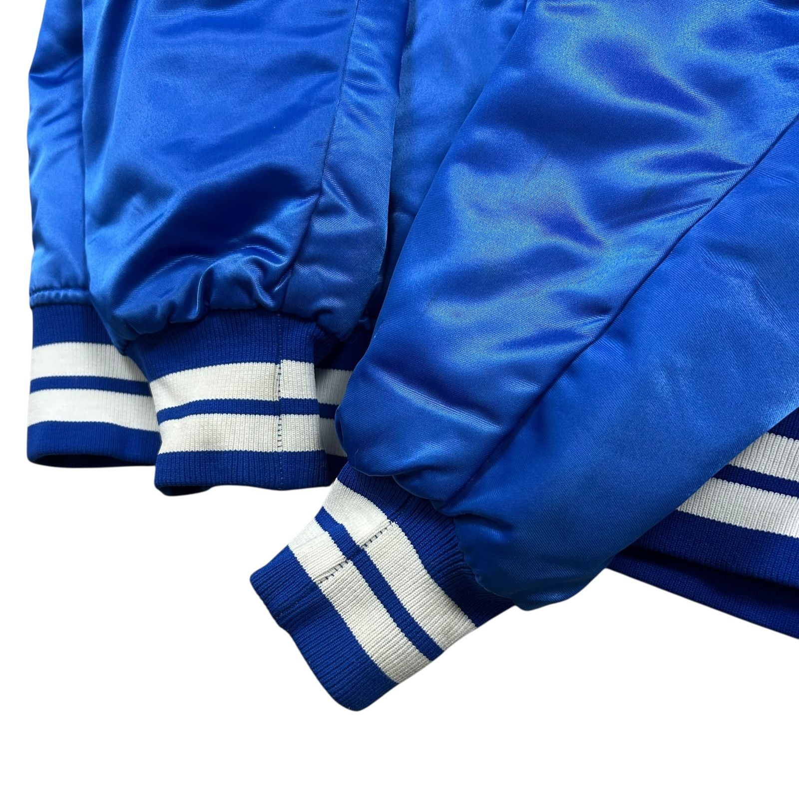 MLB VTG 90s LOS ANGELES DODGERS STARTER SATIN BOMBER JACKET Size US M / EU 48-50 / 2 - 10 Thumbnail