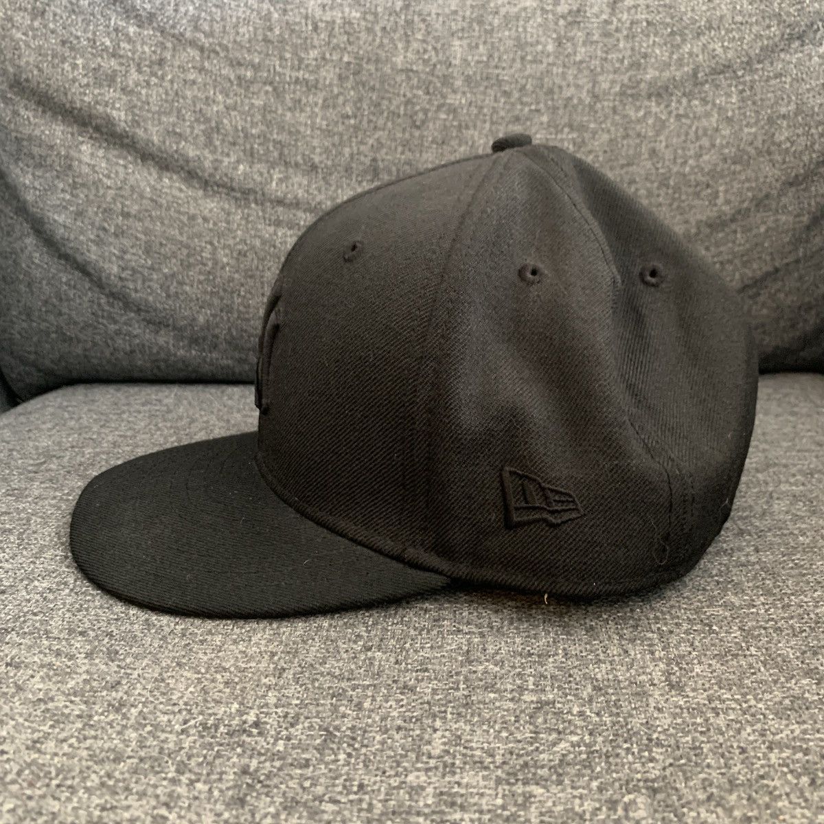 New York Yankees × Vintage Vintage New York Yankees Fitted Hat 2000s Y2K 7 1/8 Size ONE SIZE - 6 Thumbnail