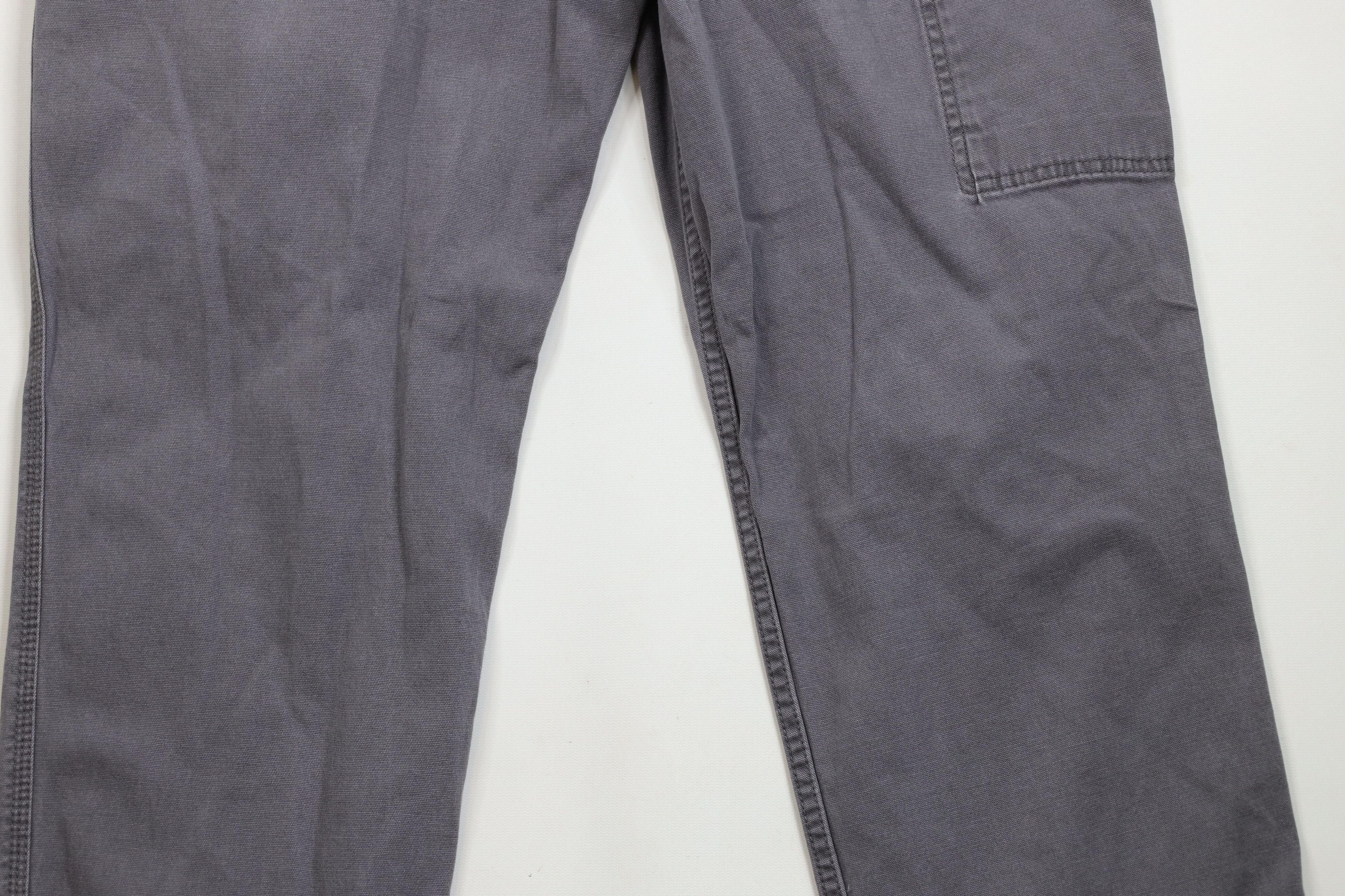 Carhartt × Vintage Vintage Y2K Carhartt Relaxed Fit Wide Leg Canvas Pants Gray Size US 36 / EU 52 - 11 Thumbnail