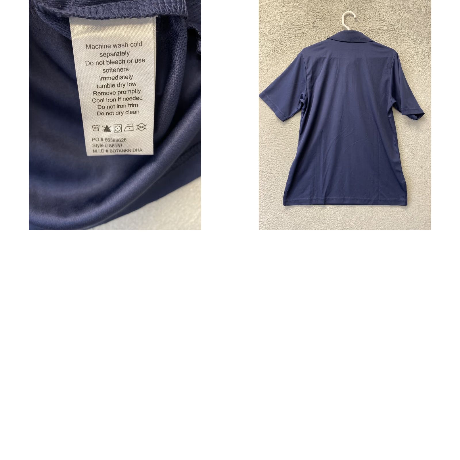 Vintage Core 365 Summer Golf Sport Polo Mens Navy S 116-51 NWT / 116-51 Size US S / EU 44-46 / 1 - 8 Thumbnail