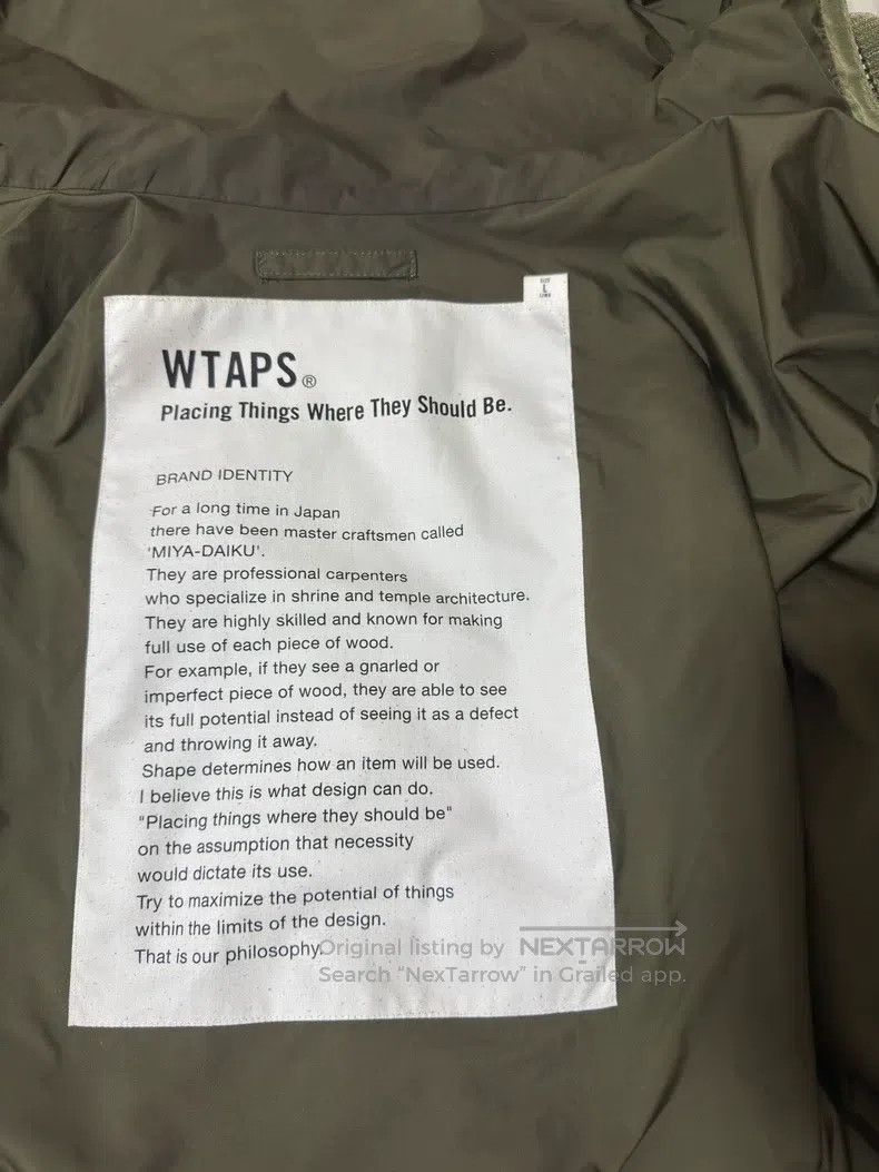 Wtaps Wtaps Functional Waterproof Multi-pocket Hooded Windbreake Size US L / EU 52-54 / 3 - 4 Thumbnail