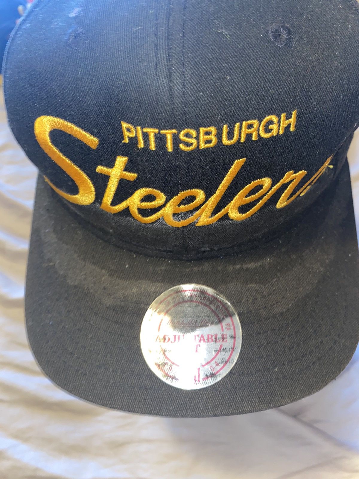 Vintage Mitchell & Ness Steelers snap back Size ONE SIZE - 1 Thumbnail