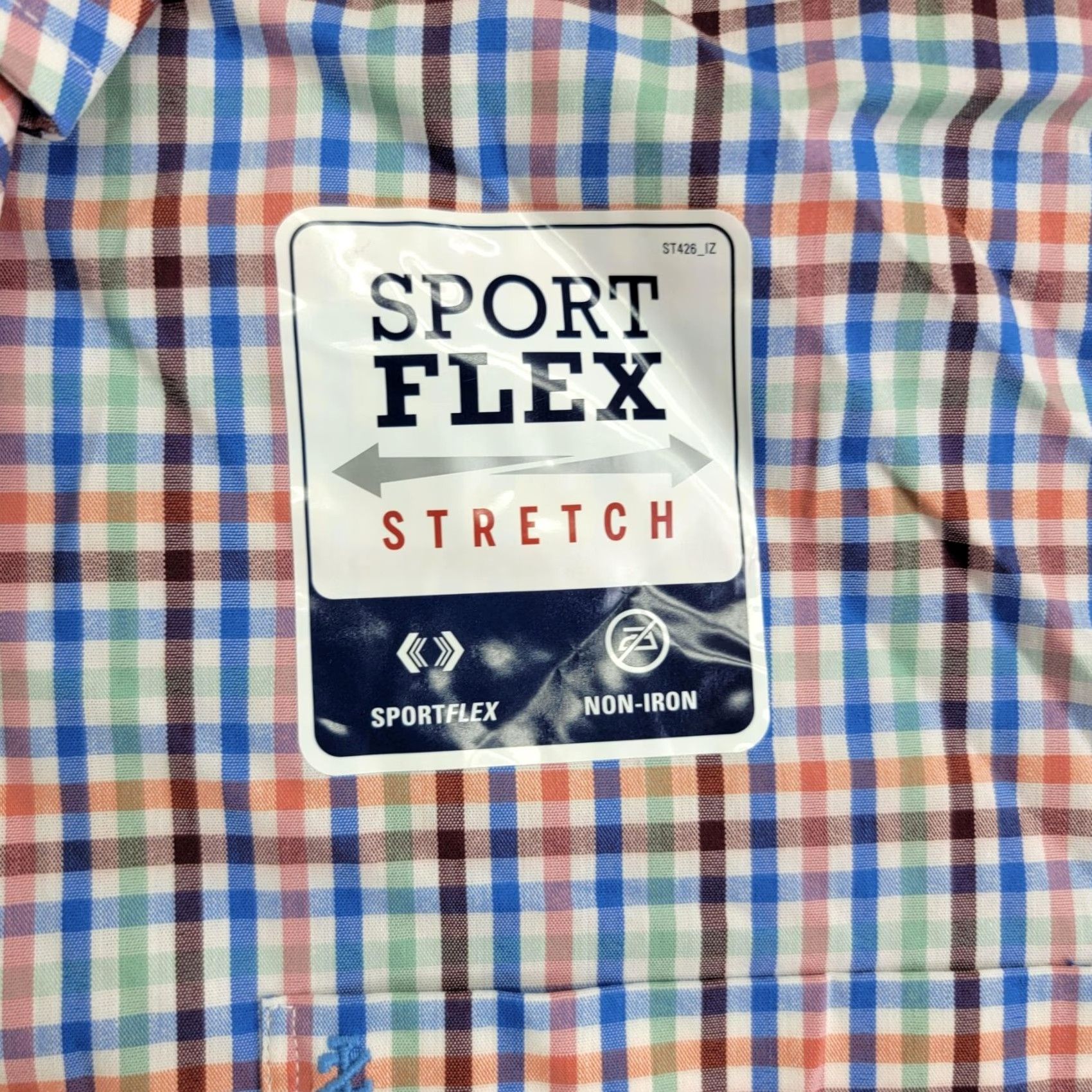 Izod IZOD Shirt Mens 2XL Multicolor Plaid Non-Iron Stretch Sport Flex Button Down Shirt Mens 2XL Multicolor Plaid Non-Iron Stretch Sport Flex Button-Down Size US XXL / EU 58 / 5 - 2 Thumbnail