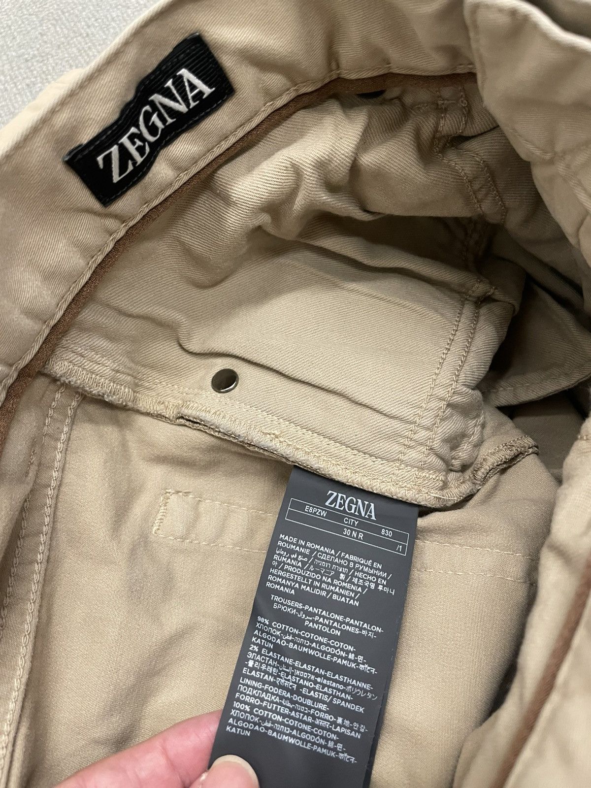 Z Zegna Zegna Roccia slim-fit jeans Size US 30 / EU 46 - 10 Thumbnail