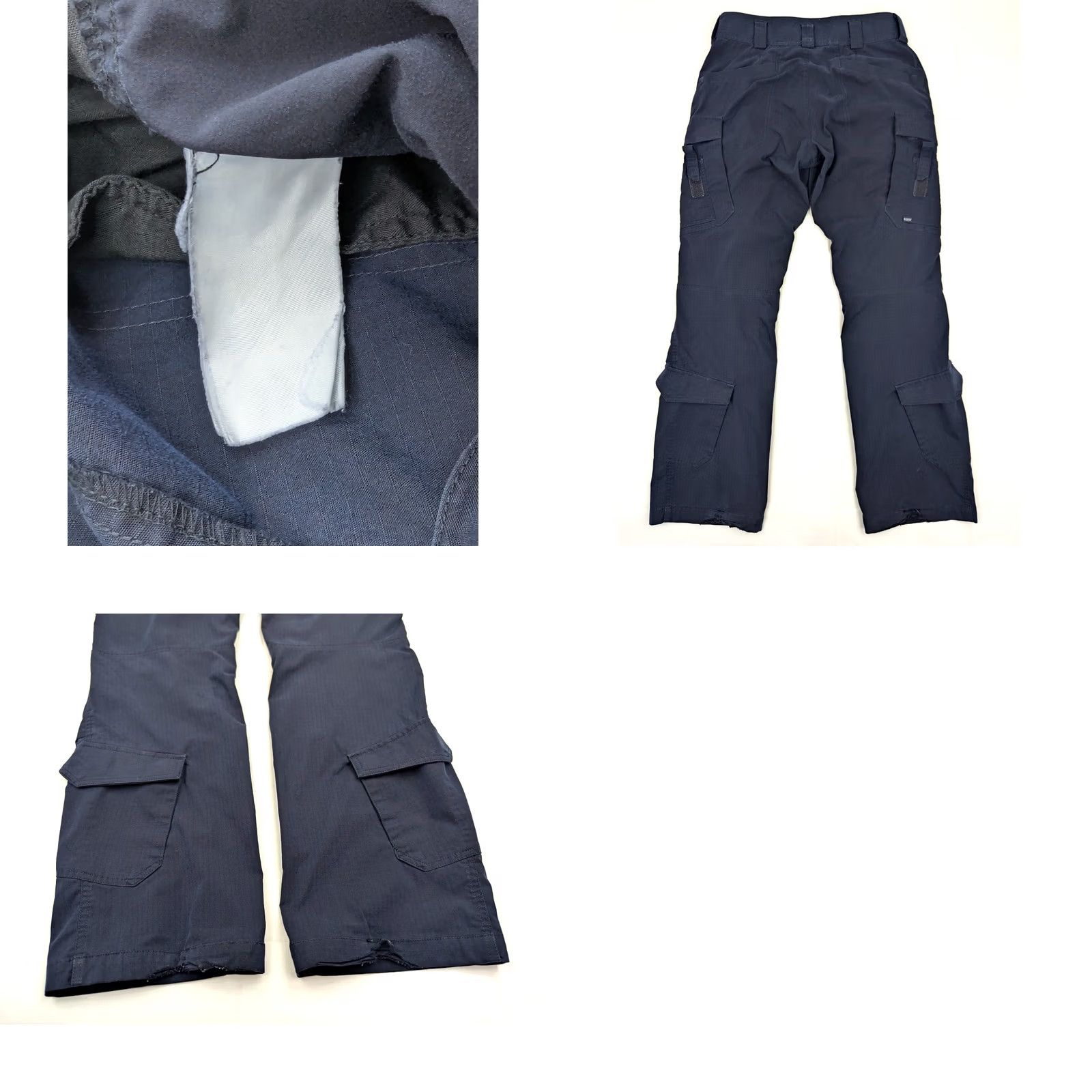 Vintage 5.11 Tactical Ripstop Cargo Pants Women 10 Regular Navy Blue Size 32" / US 10 / IT 46 - 9 Thumbnail