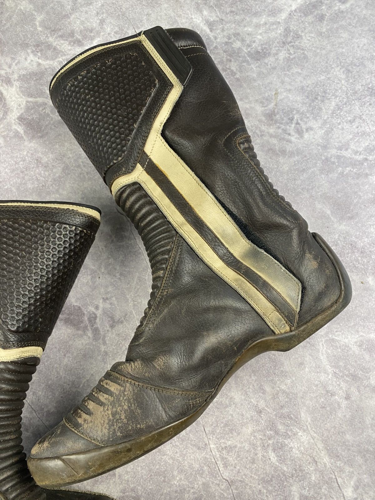 Puma Rare Puma Moto Boots Size: Uk 12 US 13 Eur 47 CM 30 1/2 Size US 13 / EU 46 - 14 Thumbnail