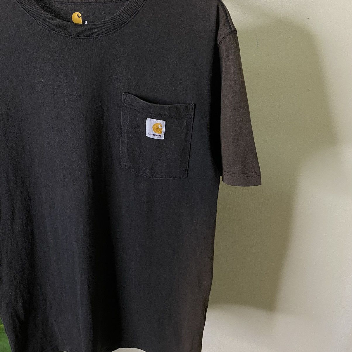 Carhartt Y2K Carhartt Single Pocket Essential Sunfaded Tee Size US S / EU 44-46 / 1 - 3 Thumbnail