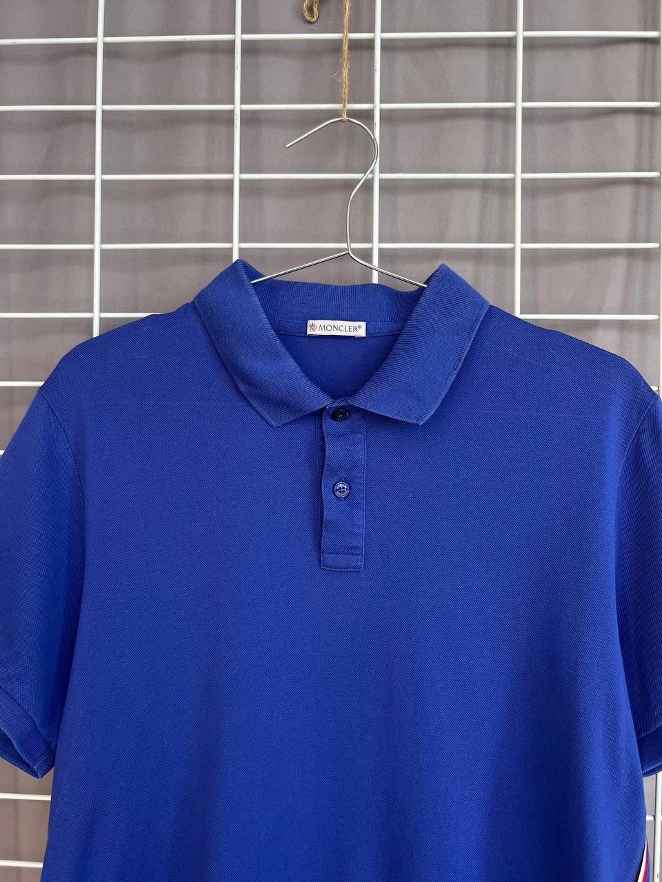 Moncler Moncler Maglia Polo Manica Corta Shirt Mens Size M/L Luxury Size US M / EU 48-50 / 2 - 2 Thumbnail