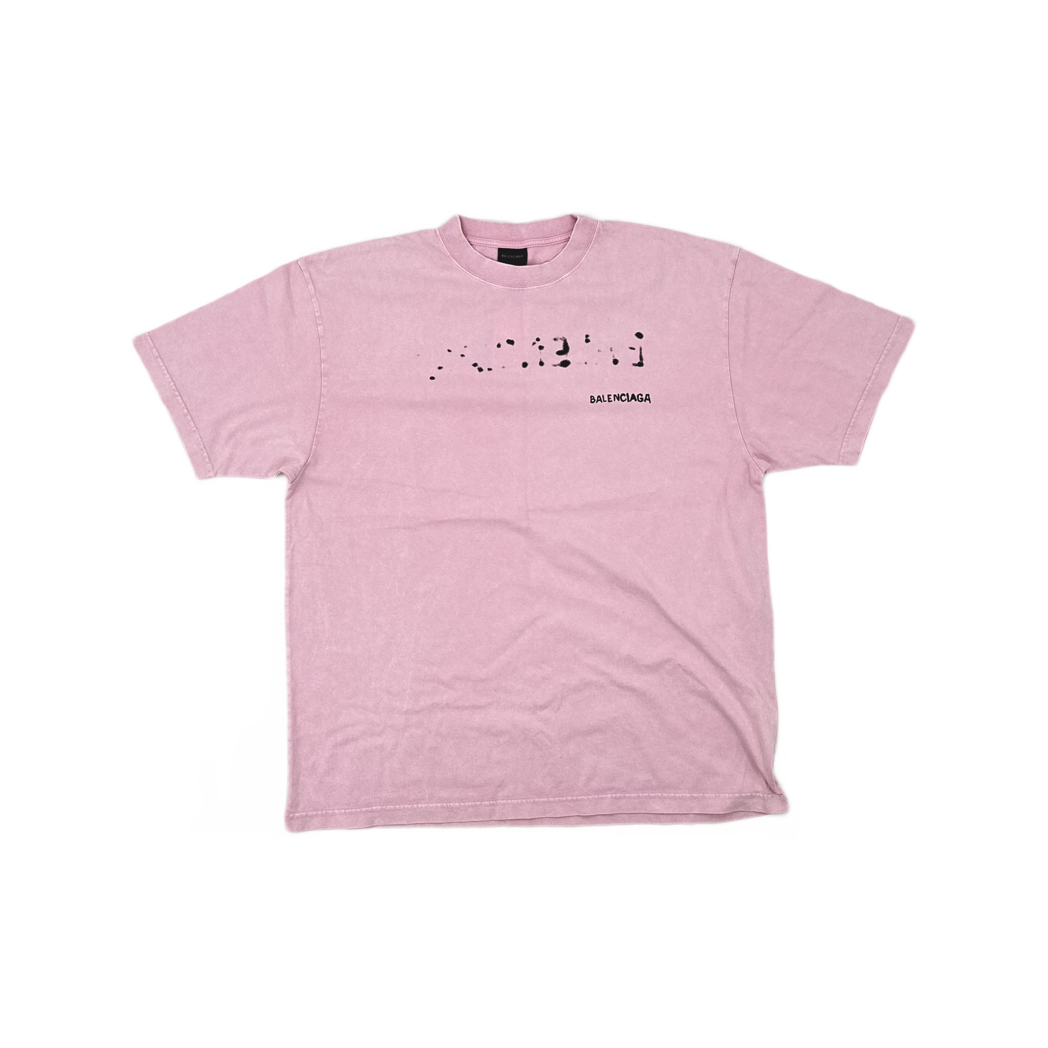 Balenciaga Balenciaga Graphic Logo T-Shirt Size L Size L / US 10 / IT 46 - 1 Thumbnail